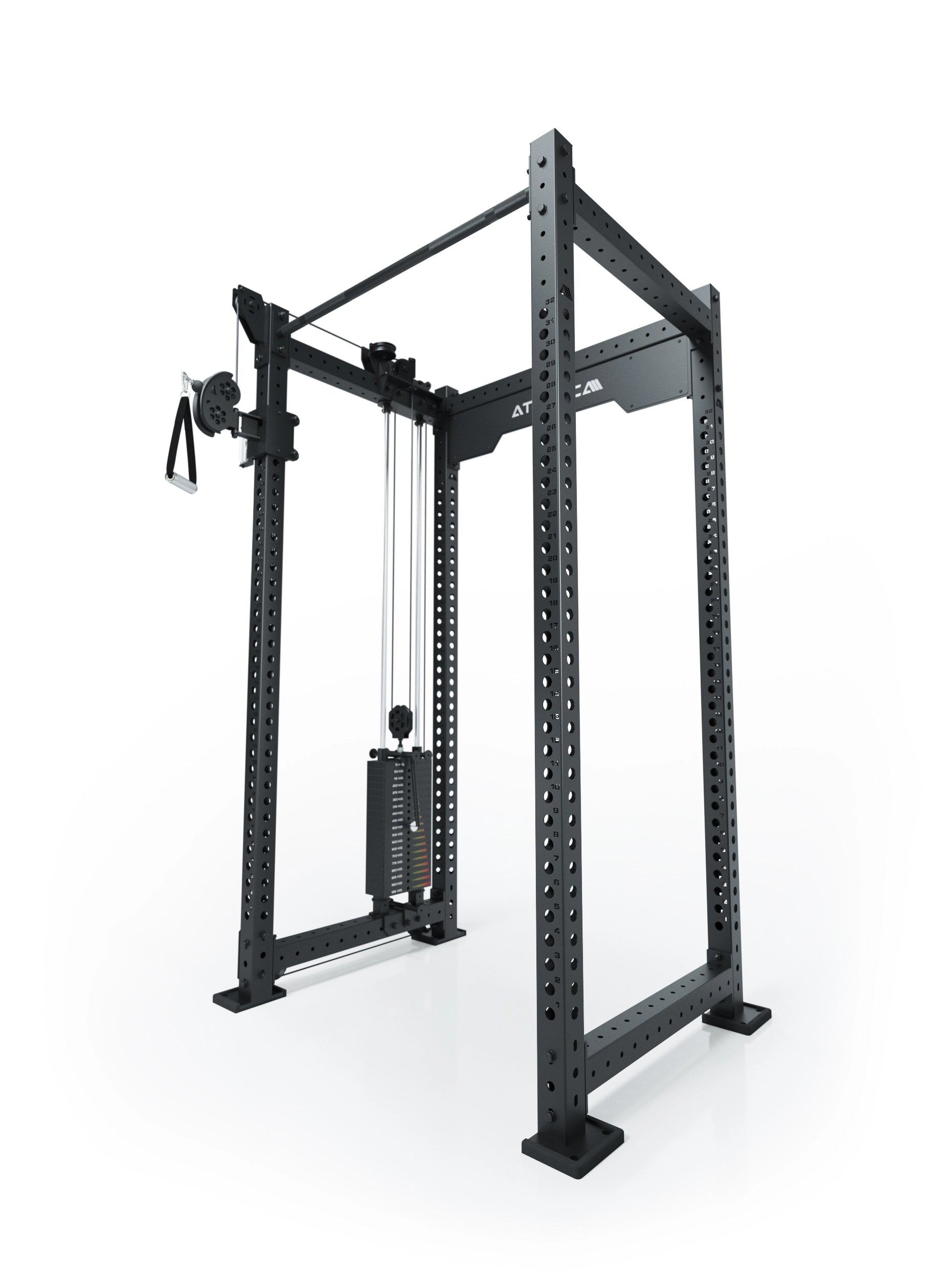 R8 Bradley | 95kg Kabelzug Anbau | Links | 78cm Crossbar | Position 2_2