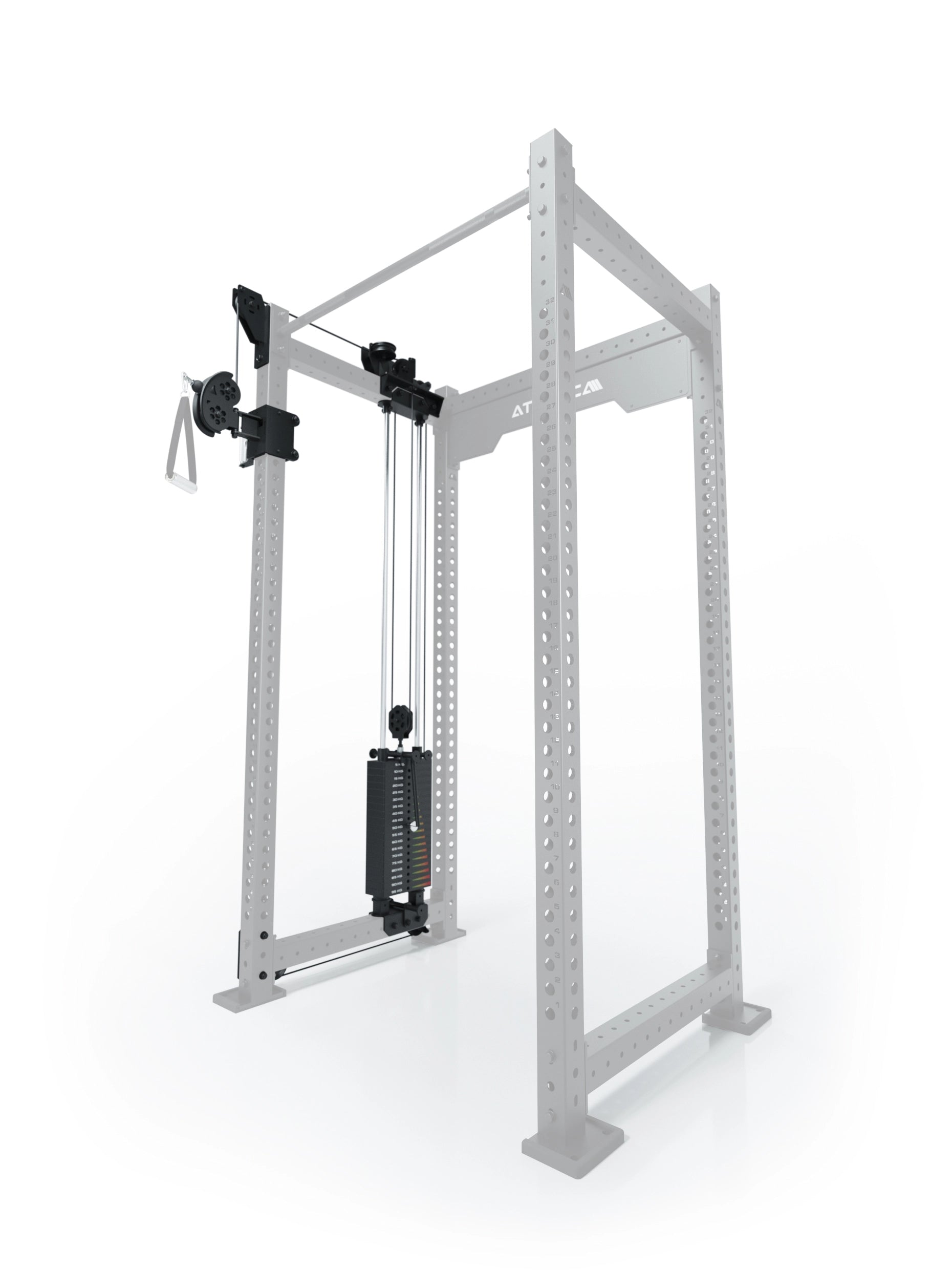 R8 Bradley | 95kg Kabelzug Anbau | Links | 78cm Crossbar | Position 2_1
