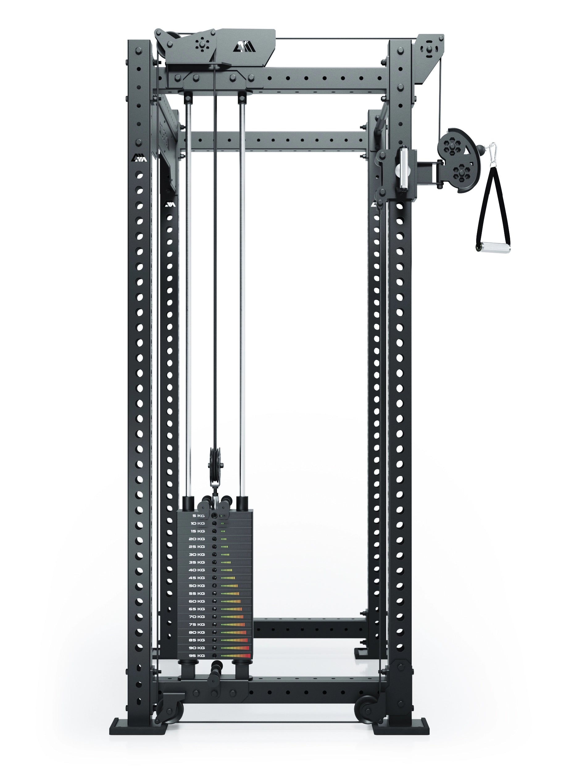 R8 Bradley | 95kg Kabelzug Anbau | Links | 78cm Crossbar | Position 2_4