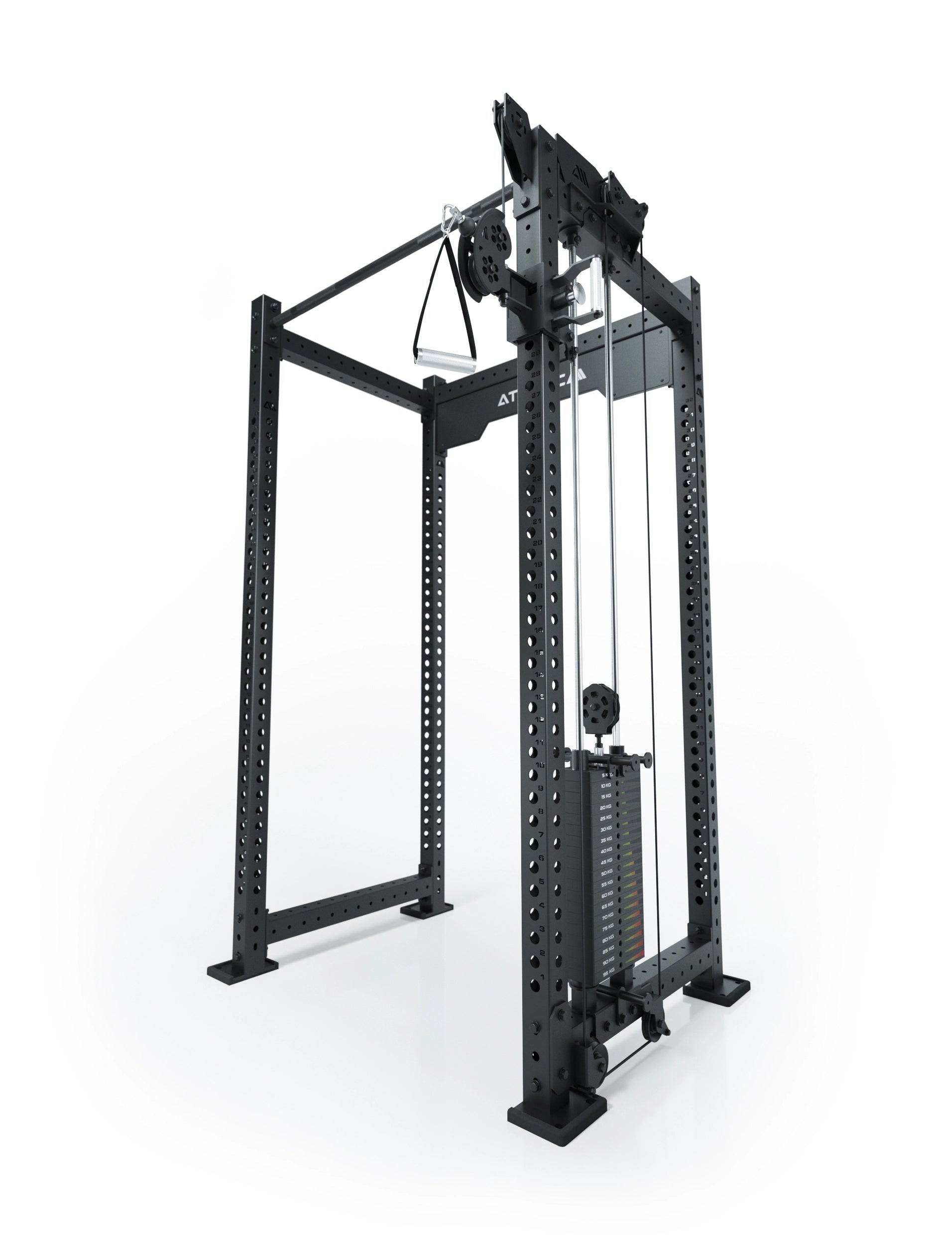 R8 Bradley | 95kg Kabelzug Anbau | Rechts | 78cm Crossbar | Position 1_2