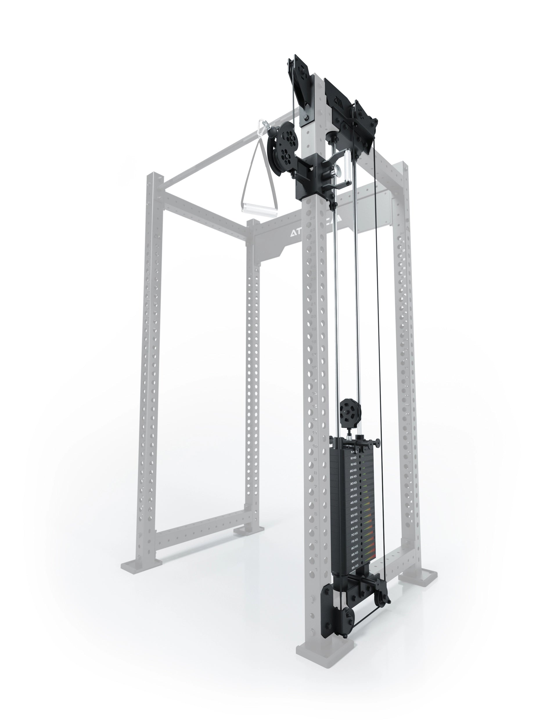 R8 Bradley | 95kg Kabelzug Anbau | Rechts | 78cm Crossbar | Position 1_1