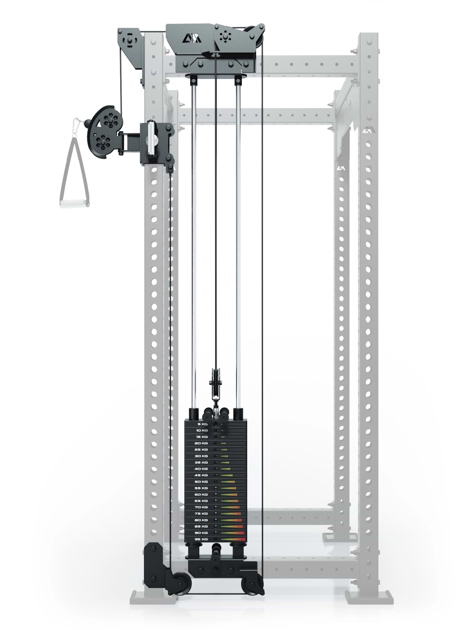 R8 Bradley | 95kg Kabelzug Anbau | Rechts | 78cm Crossbar | Position 1_3