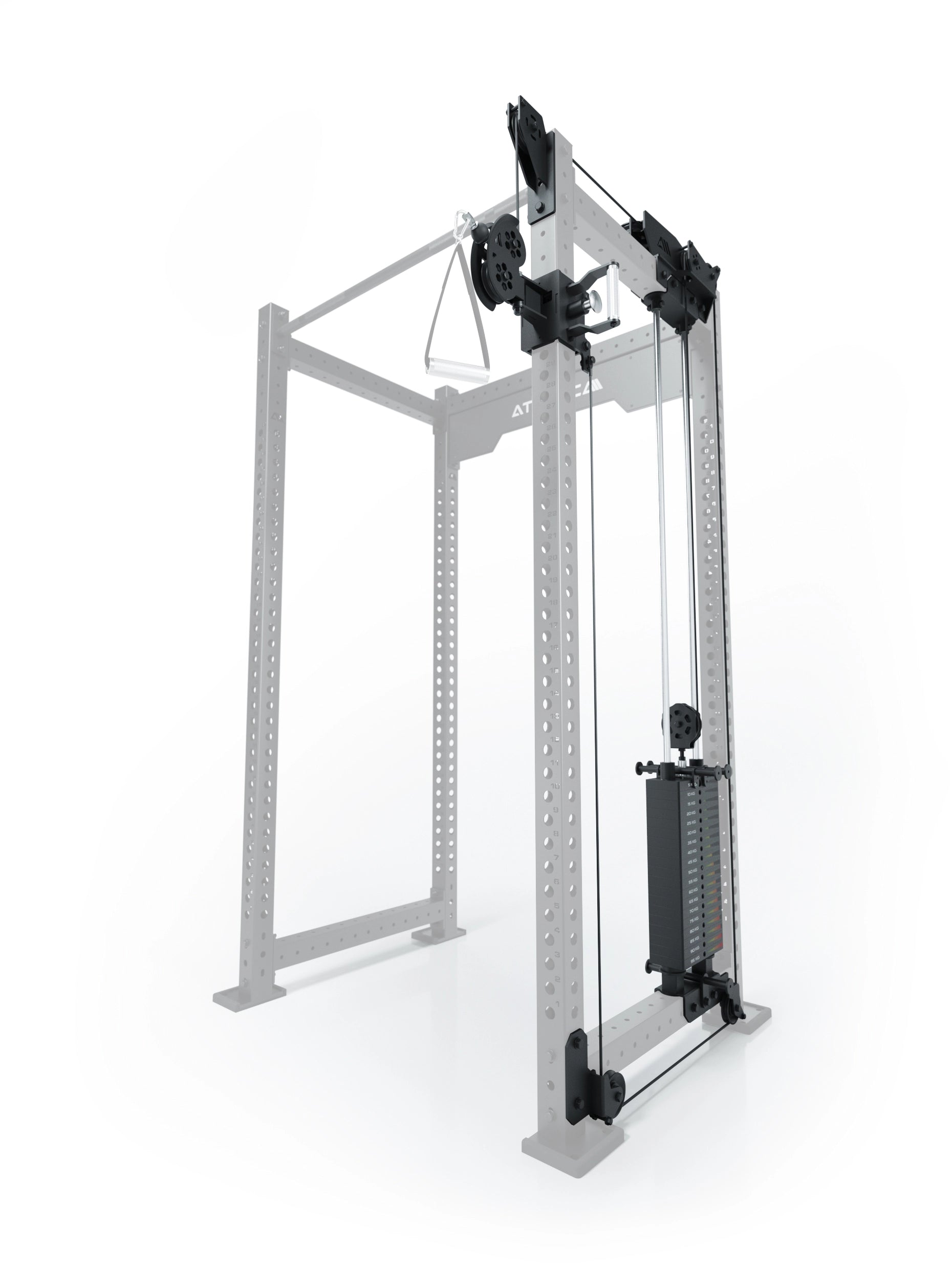 R8 Bradley | 95kg Kabelzug Anbau | Rechts | 78cm Crossbar | Position 2_1