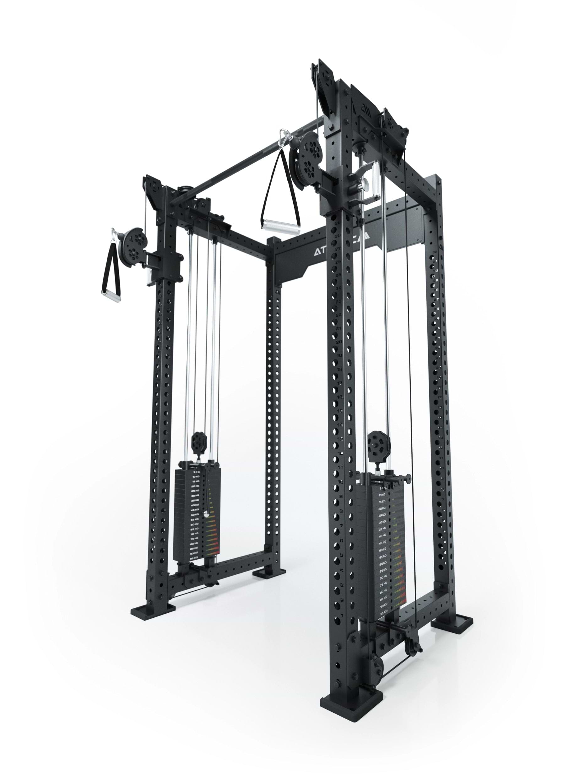 R8 Bradley | 2x95kg Kabelzug Anbau | Dual | 78cm Crossbar | Position 1_2