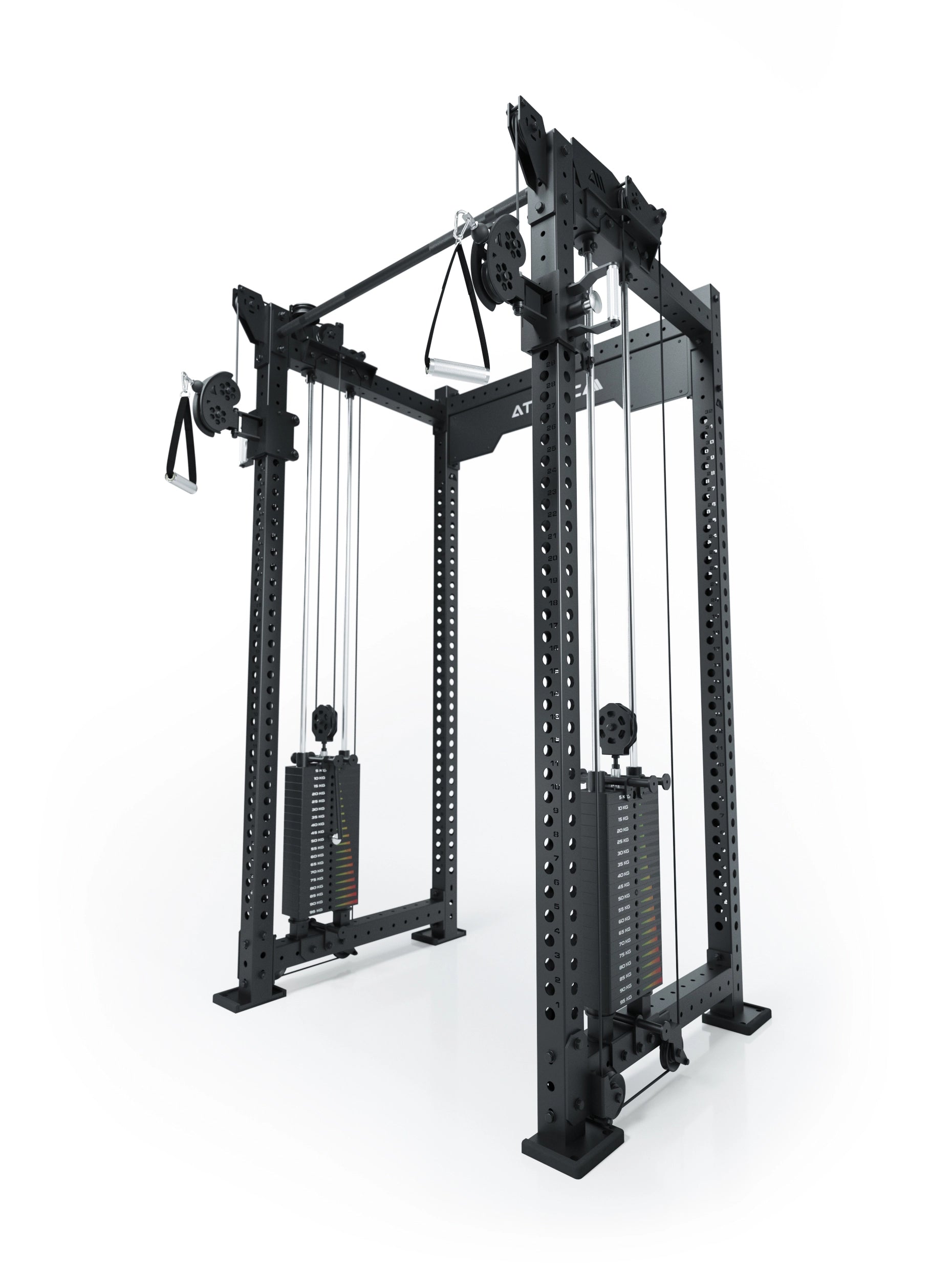 R8 Bradley | 2x95kg Kabelzug Anbau | Dual | 78cm Crossbar | Position 1_2