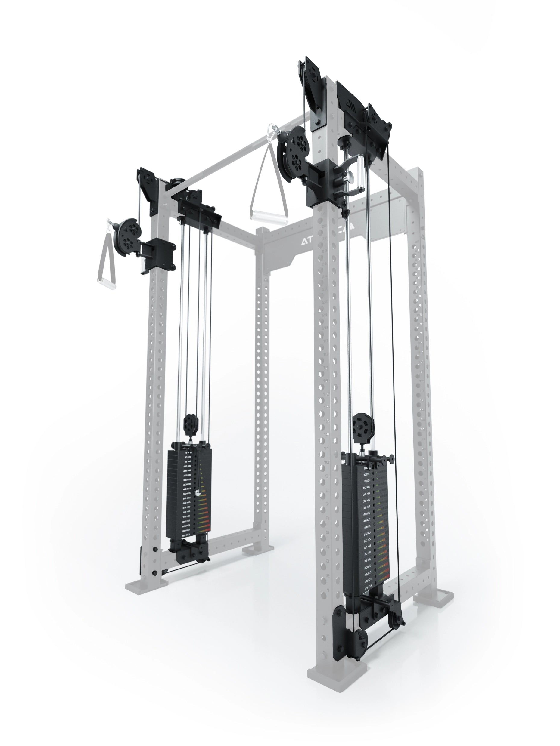 R8 Bradley | 2x95kg Kabelzug Anbau | Dual | 78cm Crossbar | Position 1_1