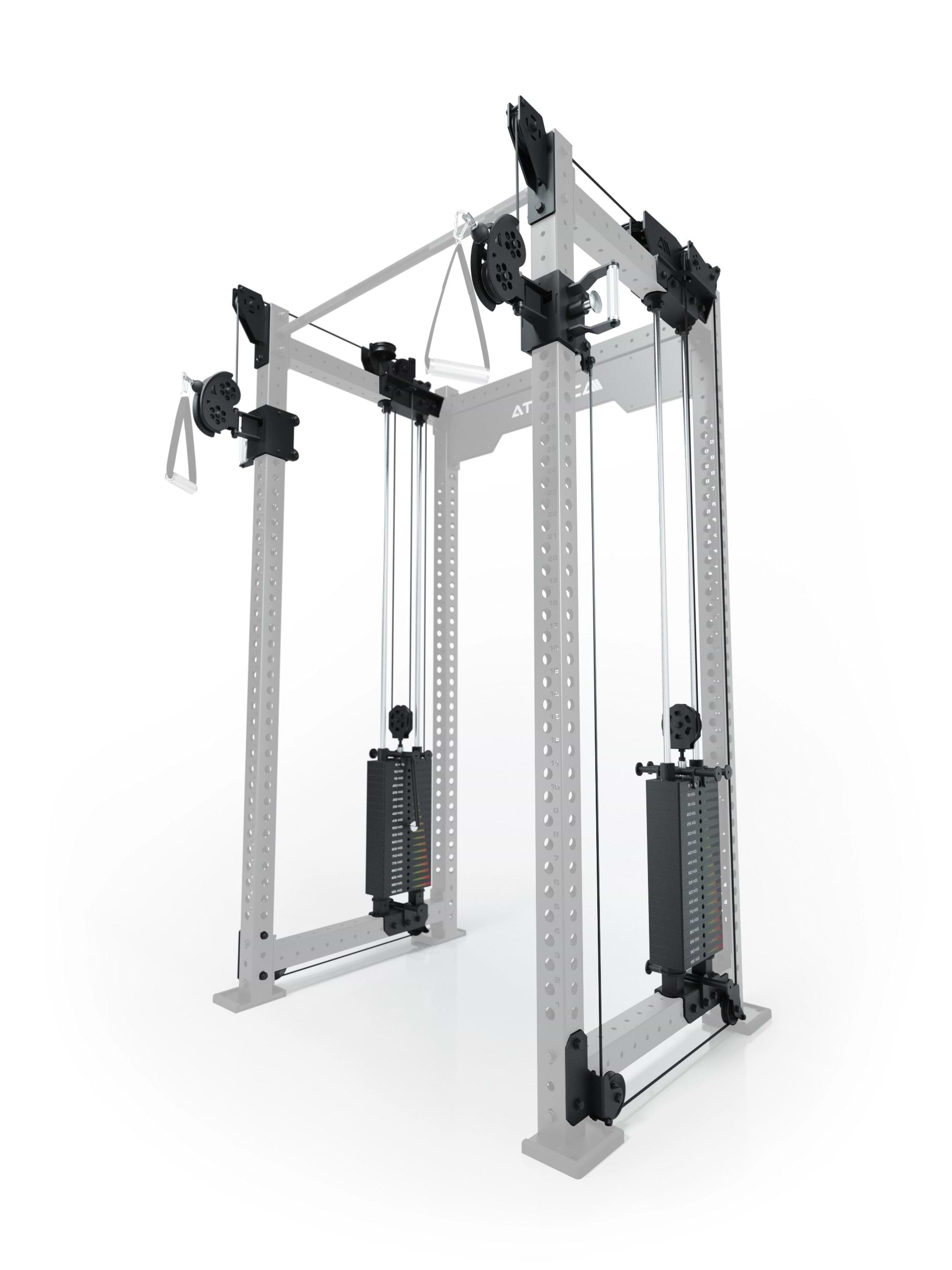 R8 Bradley | 2x95kg Kabelzug Anbau | Dual | 78cm Crossbar | Position 2_1