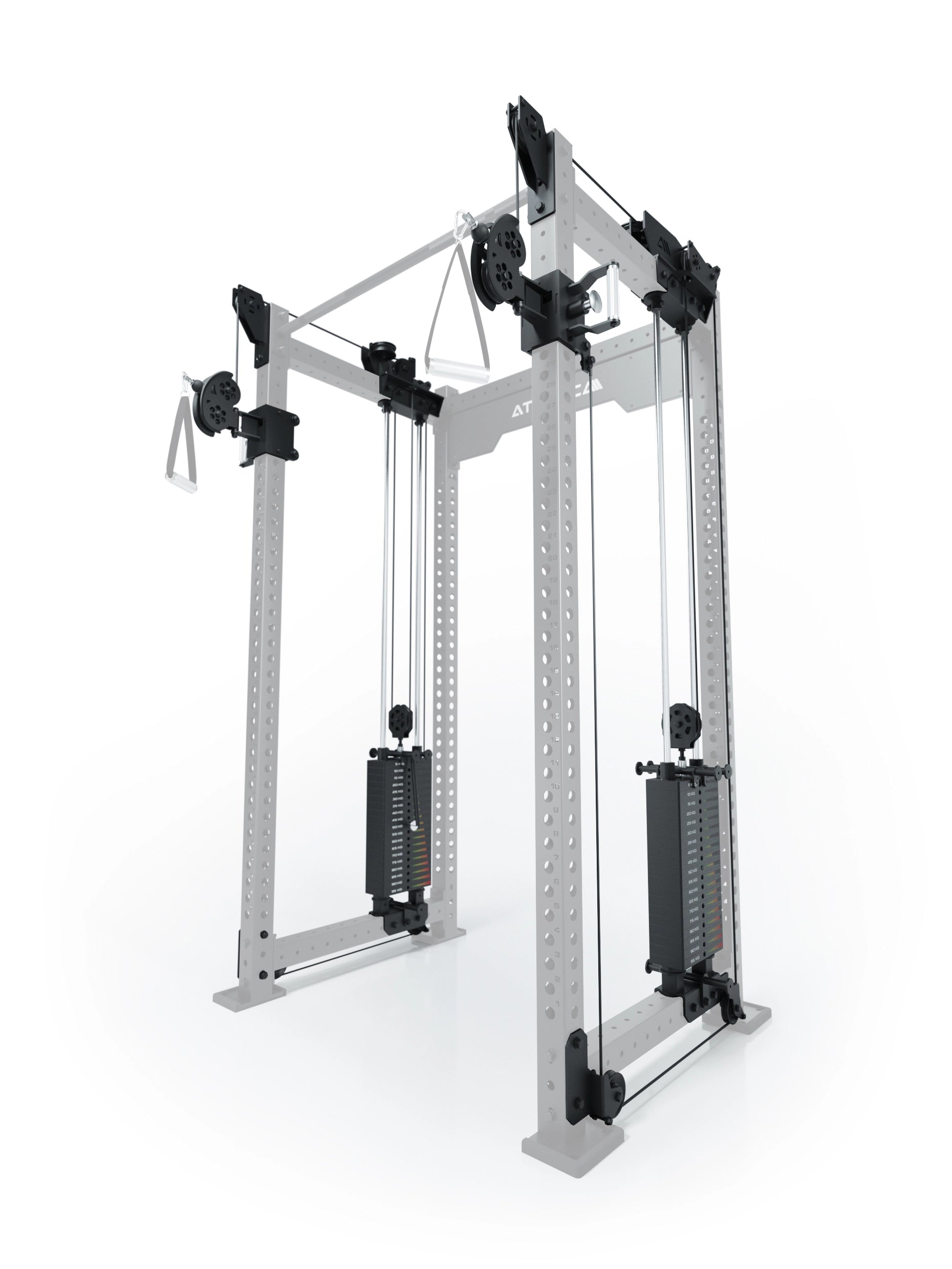R8 Bradley | 2x95kg Kabelzug Anbau | Dual | 78cm Crossbar | Position 2_1