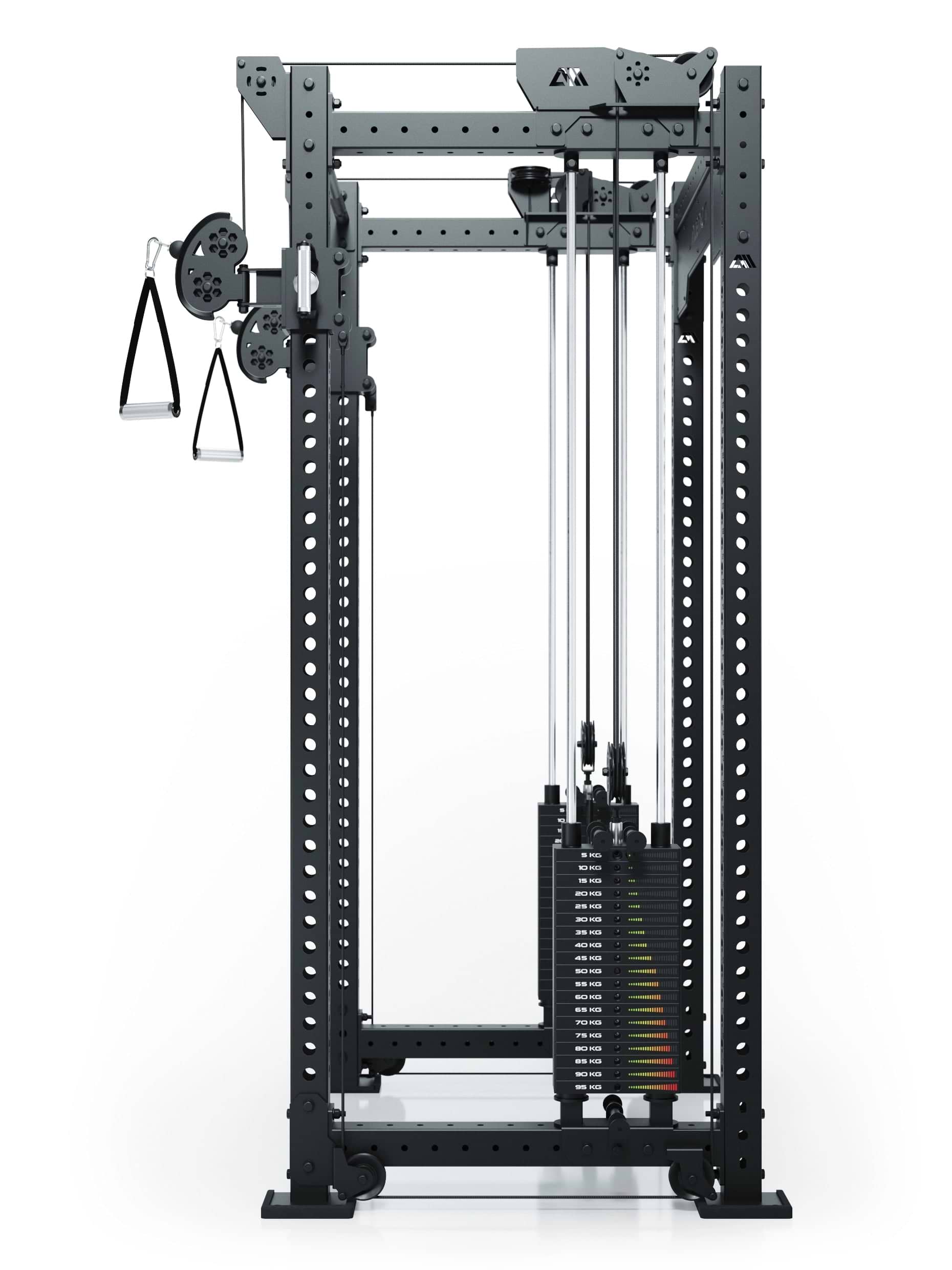 R8 Bradley | 2x95kg Kabelzug Anbau | Dual | 78cm Crossbar | Position 2_4