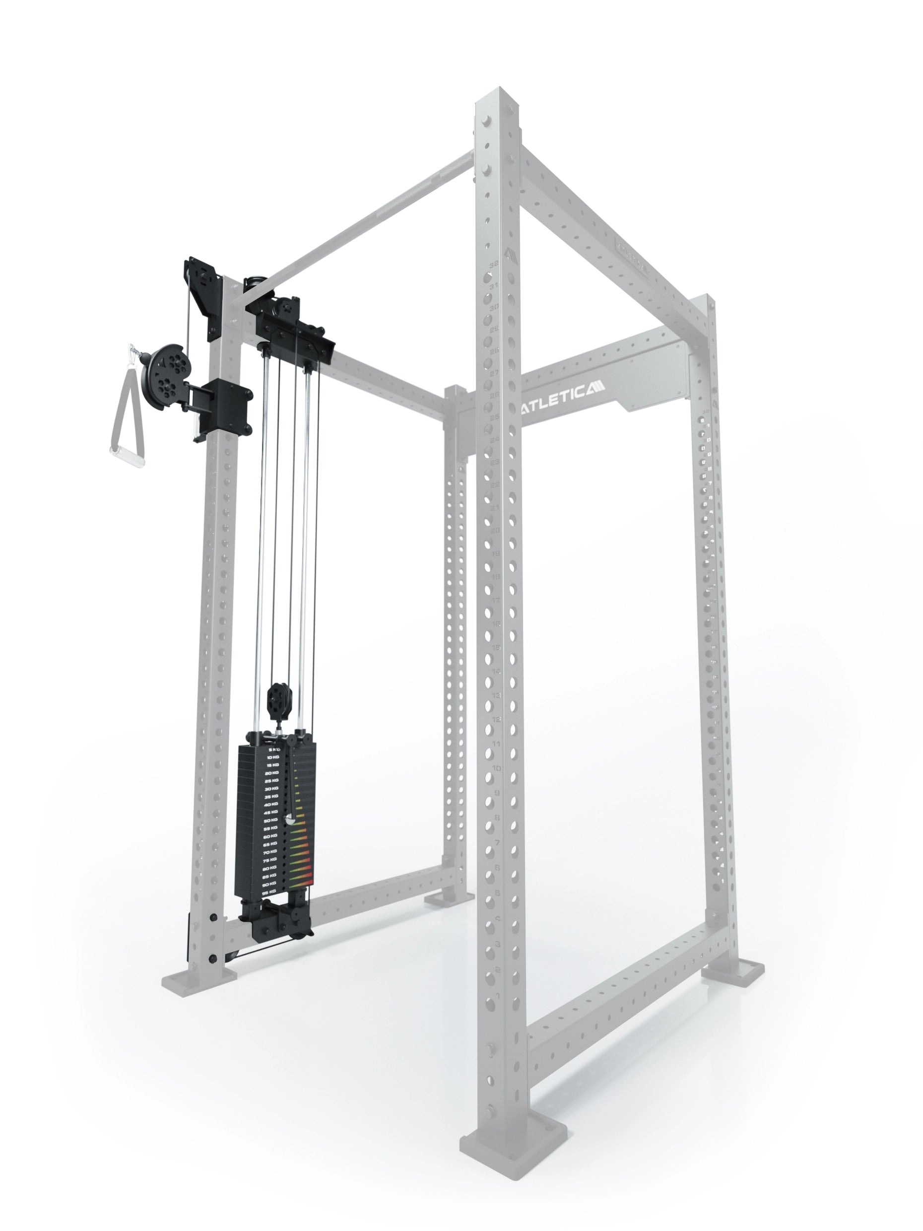 R8 Bradley | 95kg Kabelzug Anbau | Links | 108cm Crossbar | Position 1_1