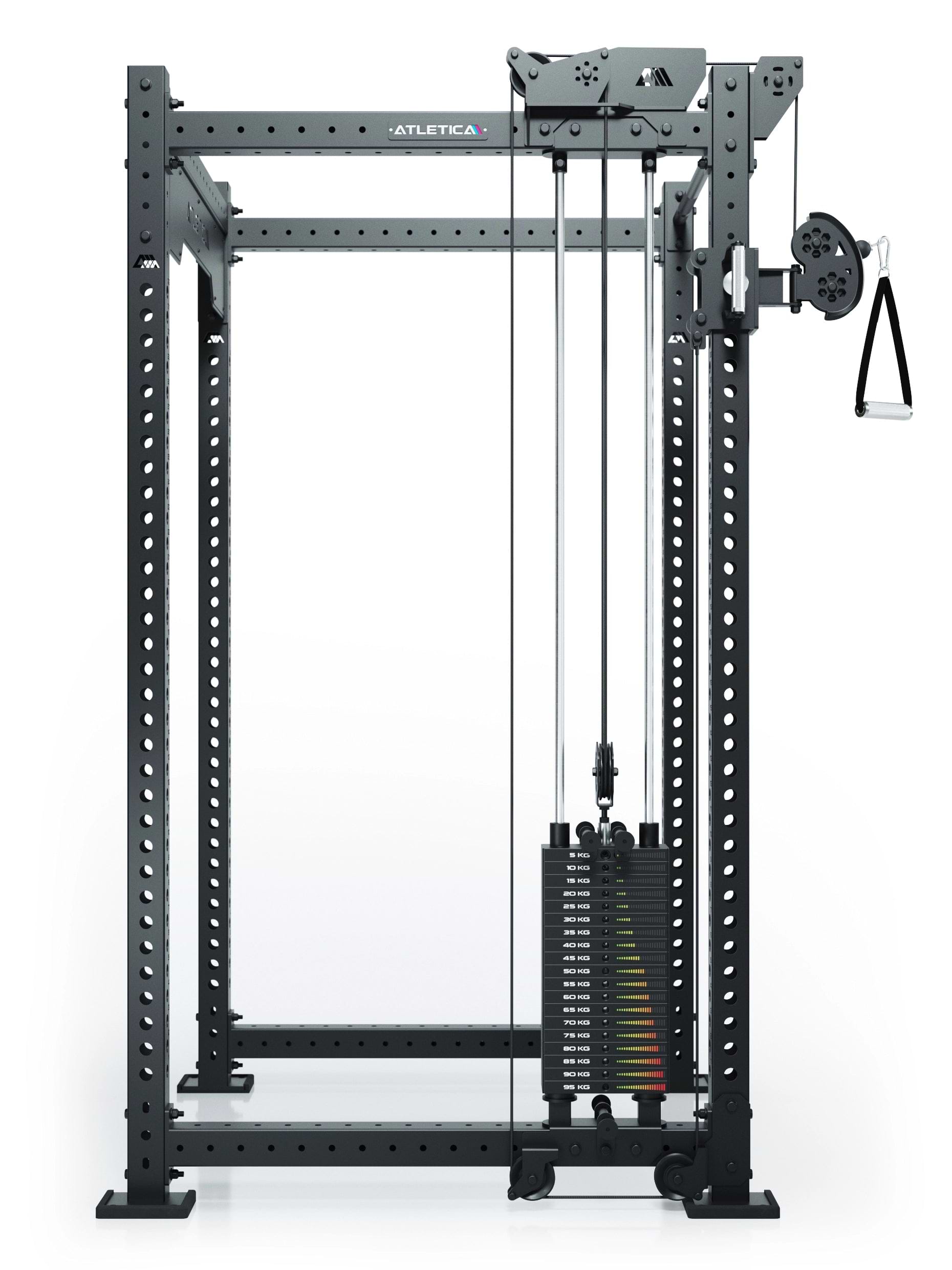 R8 Bradley | 95kg Kabelzug Anbau | Links | 108cm Crossbar | Position 1_4
