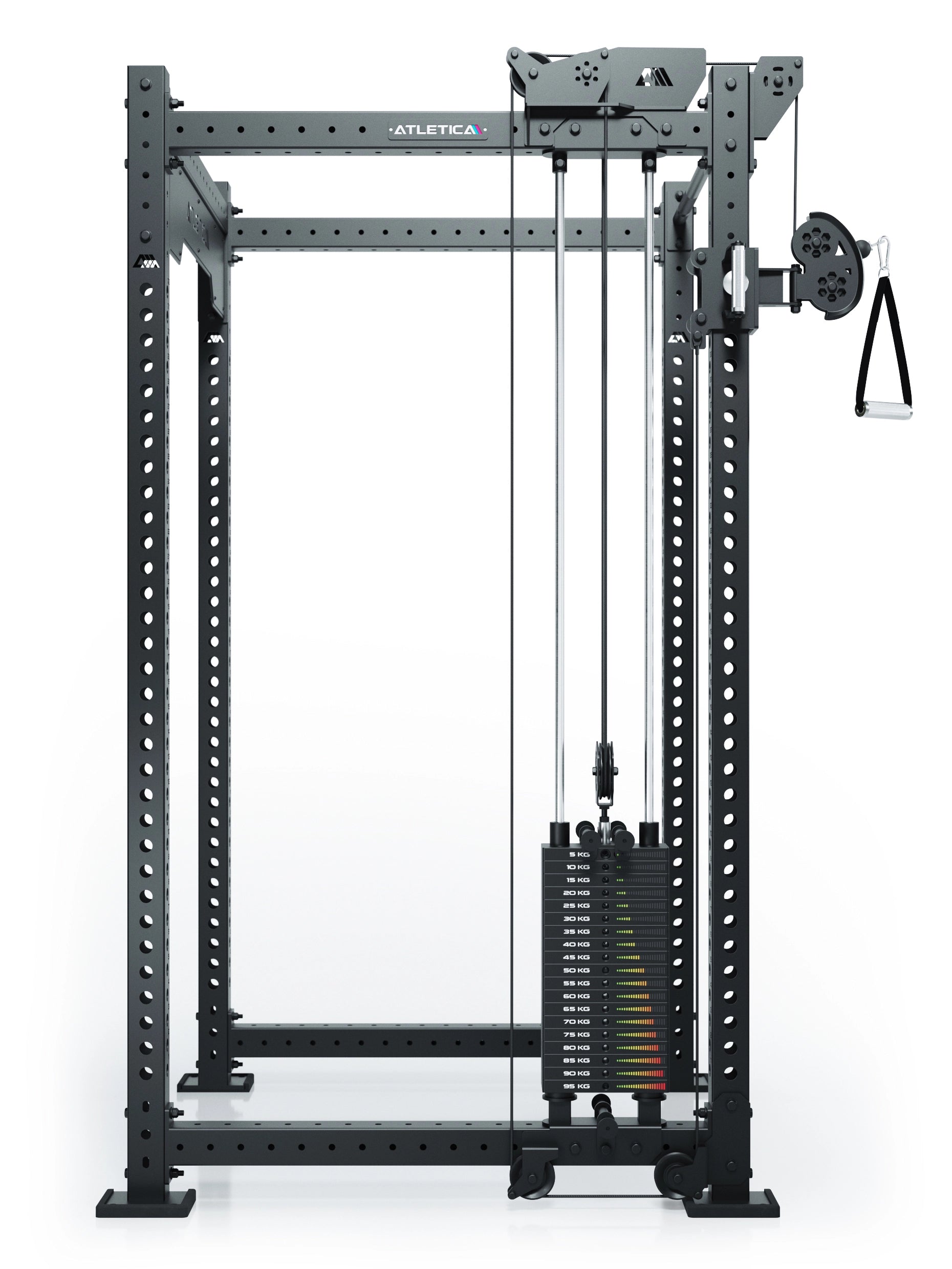 R8 Bradley | 95kg Kabelzug Anbau | Links | 108cm Crossbar | Position 1_4
