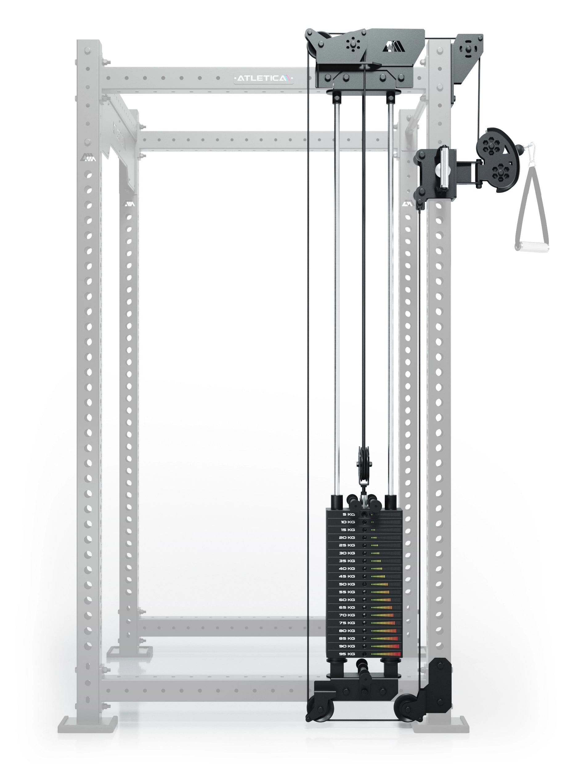 R8 Bradley | 95kg Kabelzug Anbau | Links | 108cm Crossbar | Position 1_3
