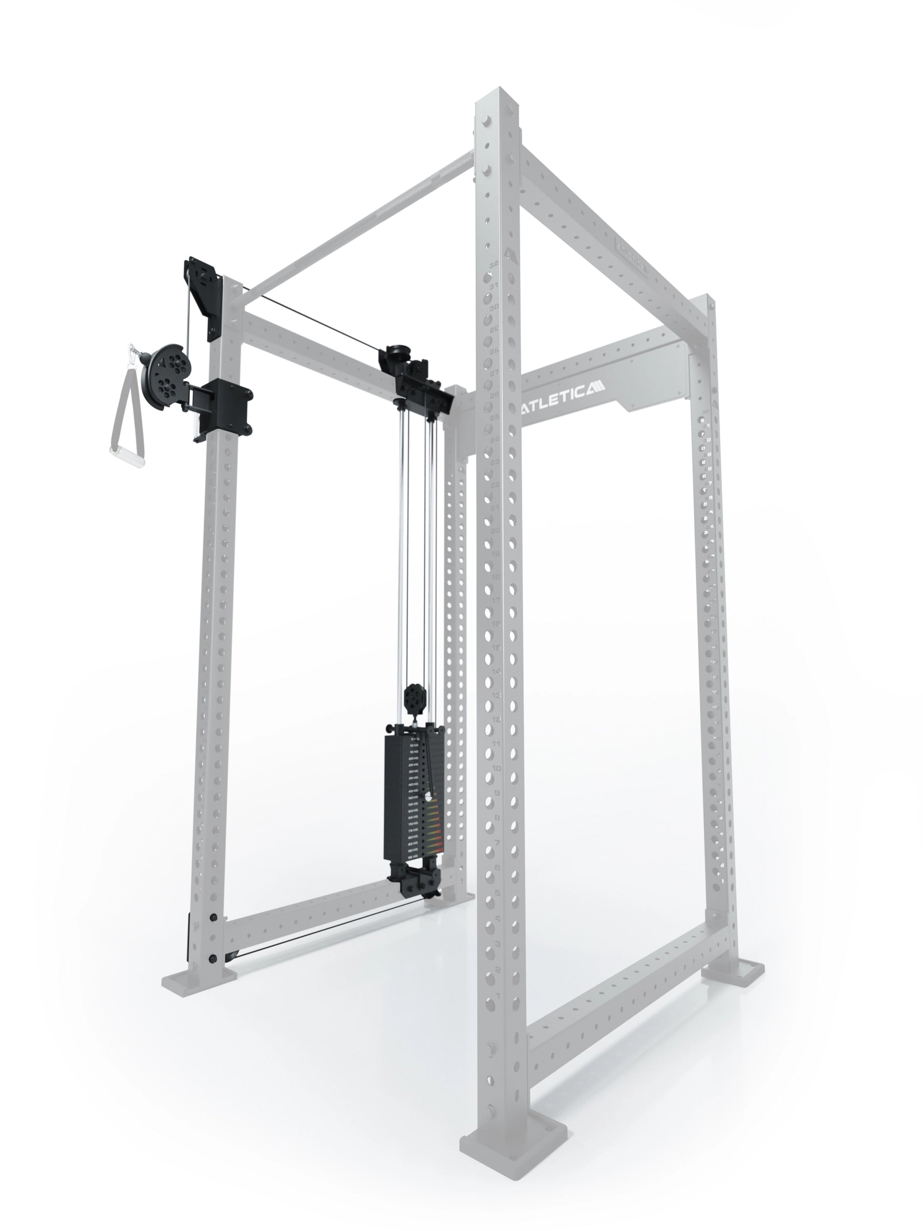 R8 Bradley | 95kg Kabelzug Anbau | Links | 108cm Crossbar | Position 3_1