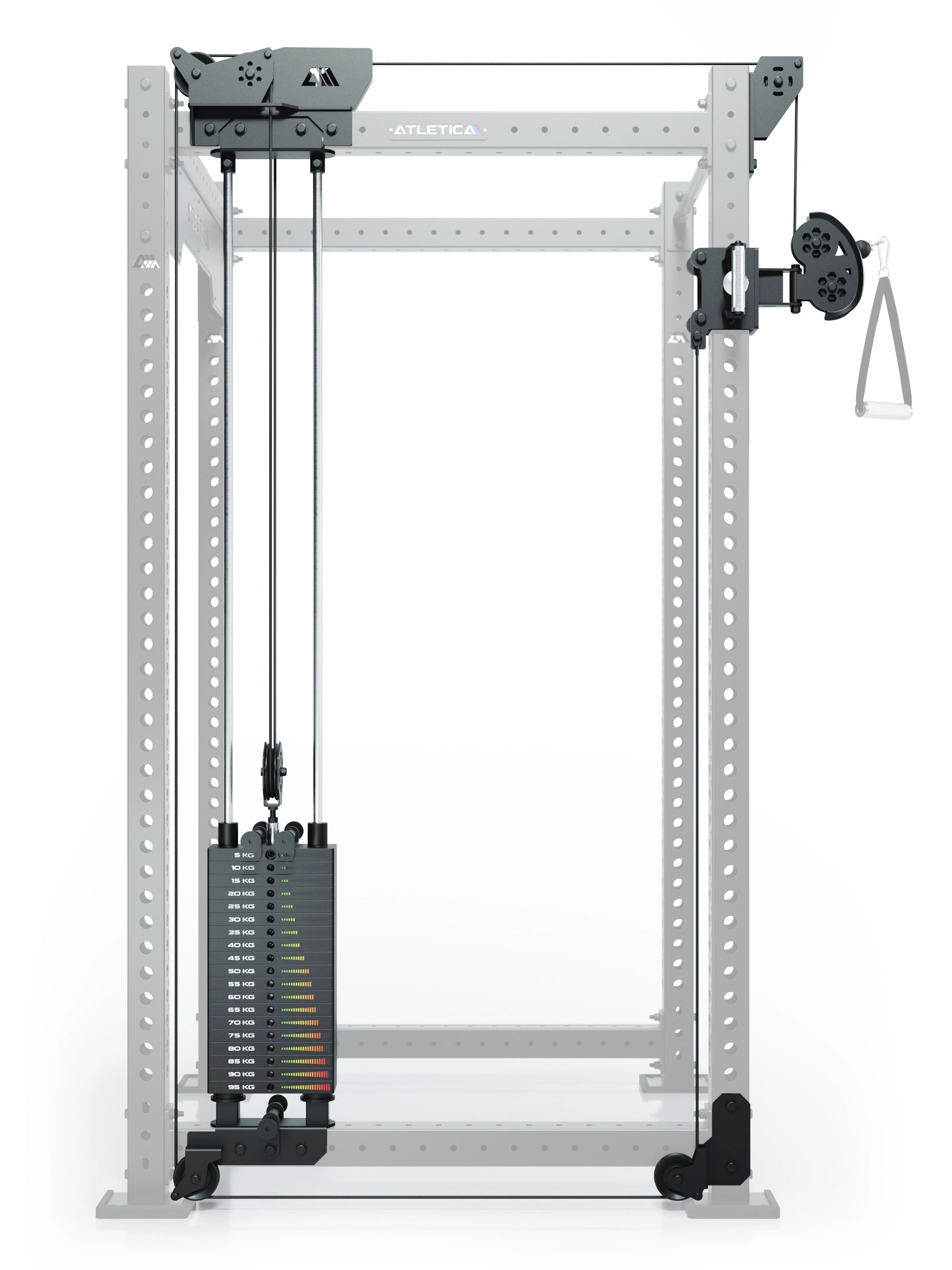 R8 Bradley | 95kg Kabelzug Anbau | Links | 108cm Crossbar | Position 3_3