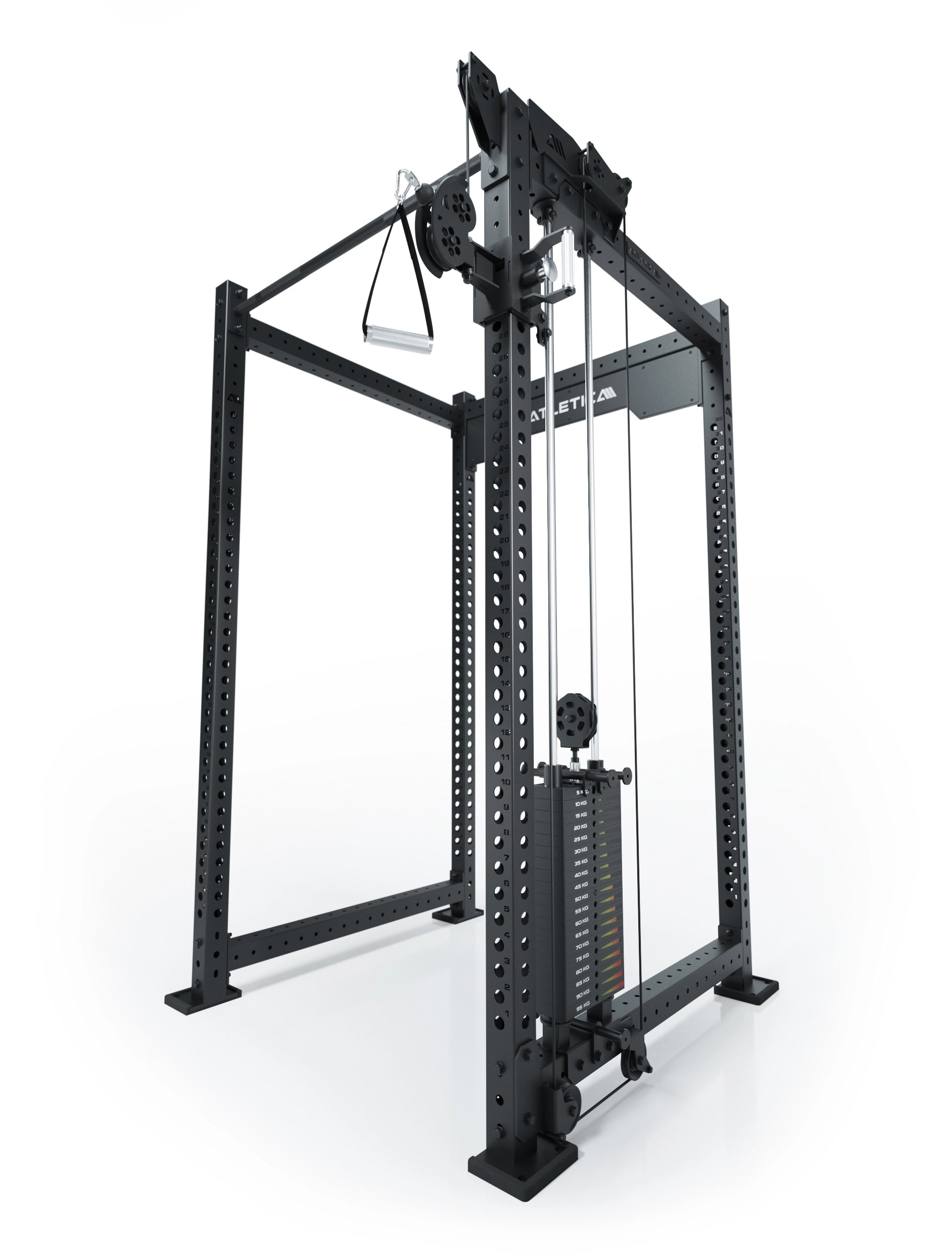 R8 Bradley | 95kg Kabelzug Anbau | Rechts | 108cm Crossbar | Position 1_2