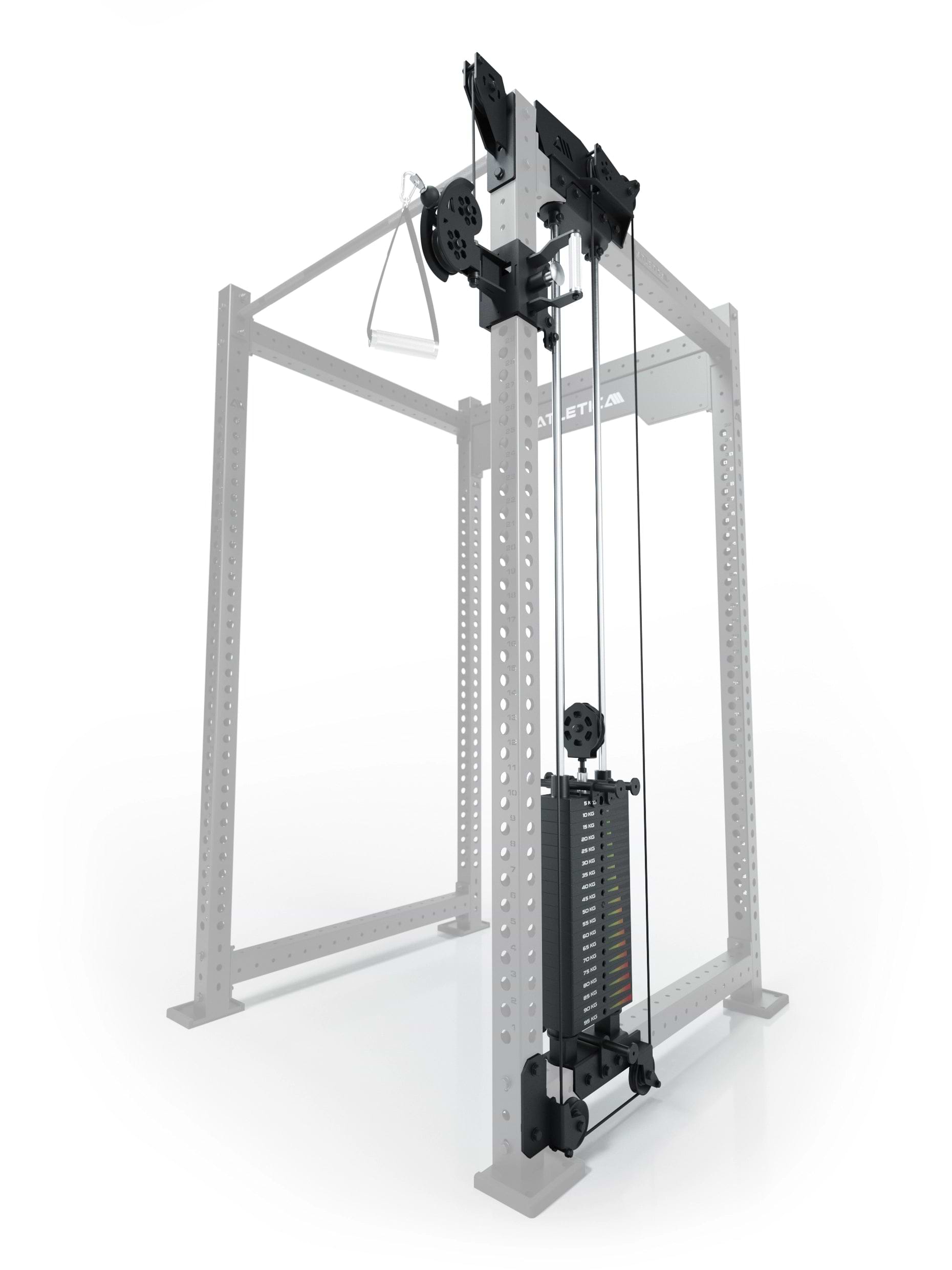 R8 Bradley | 95kg Kabelzug Anbau | Rechts | 108cm Crossbar | Position 1_1