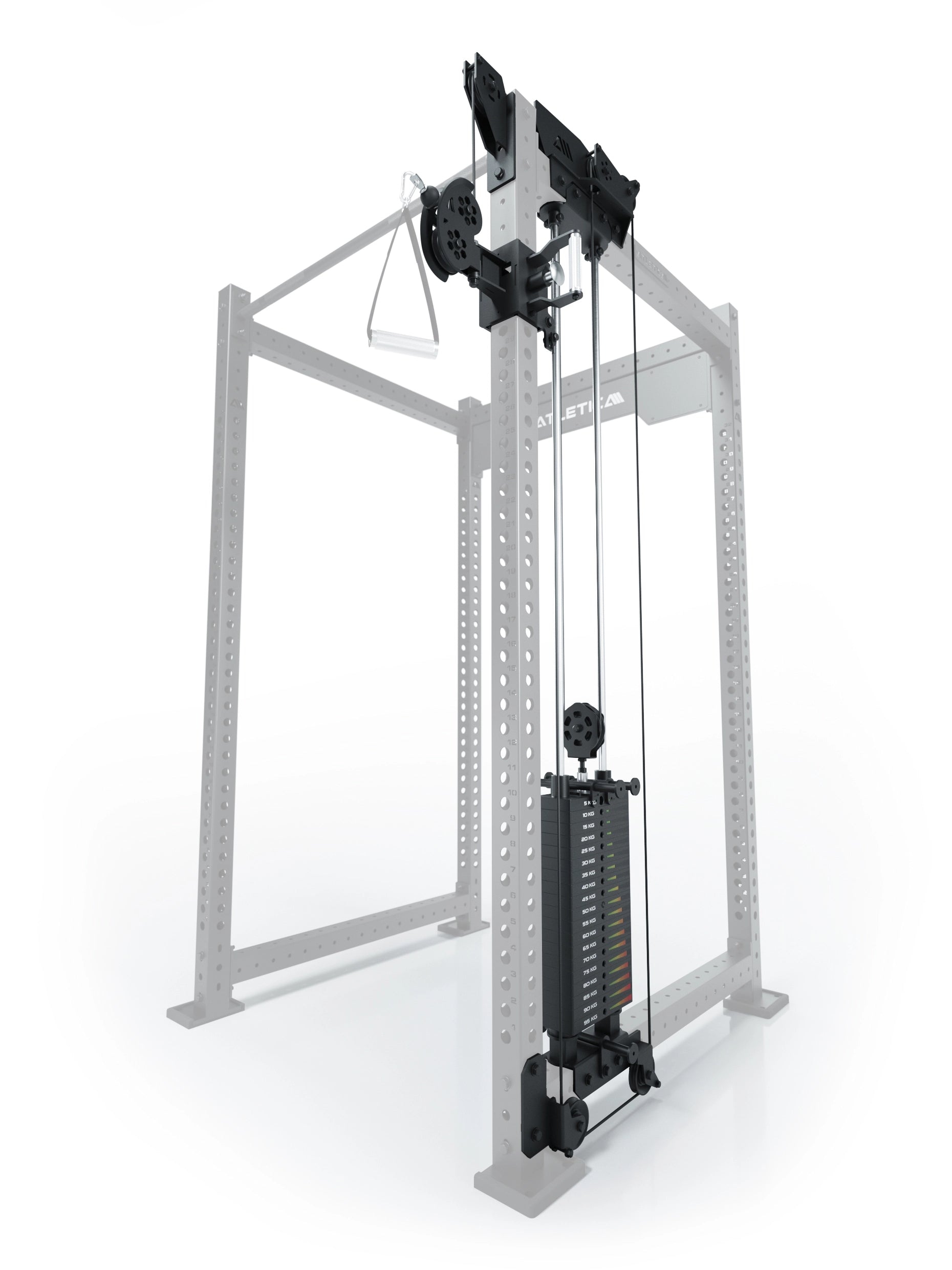 R8 Bradley | 95kg Kabelzug Anbau | Rechts | 108cm Crossbar | Position 1_1