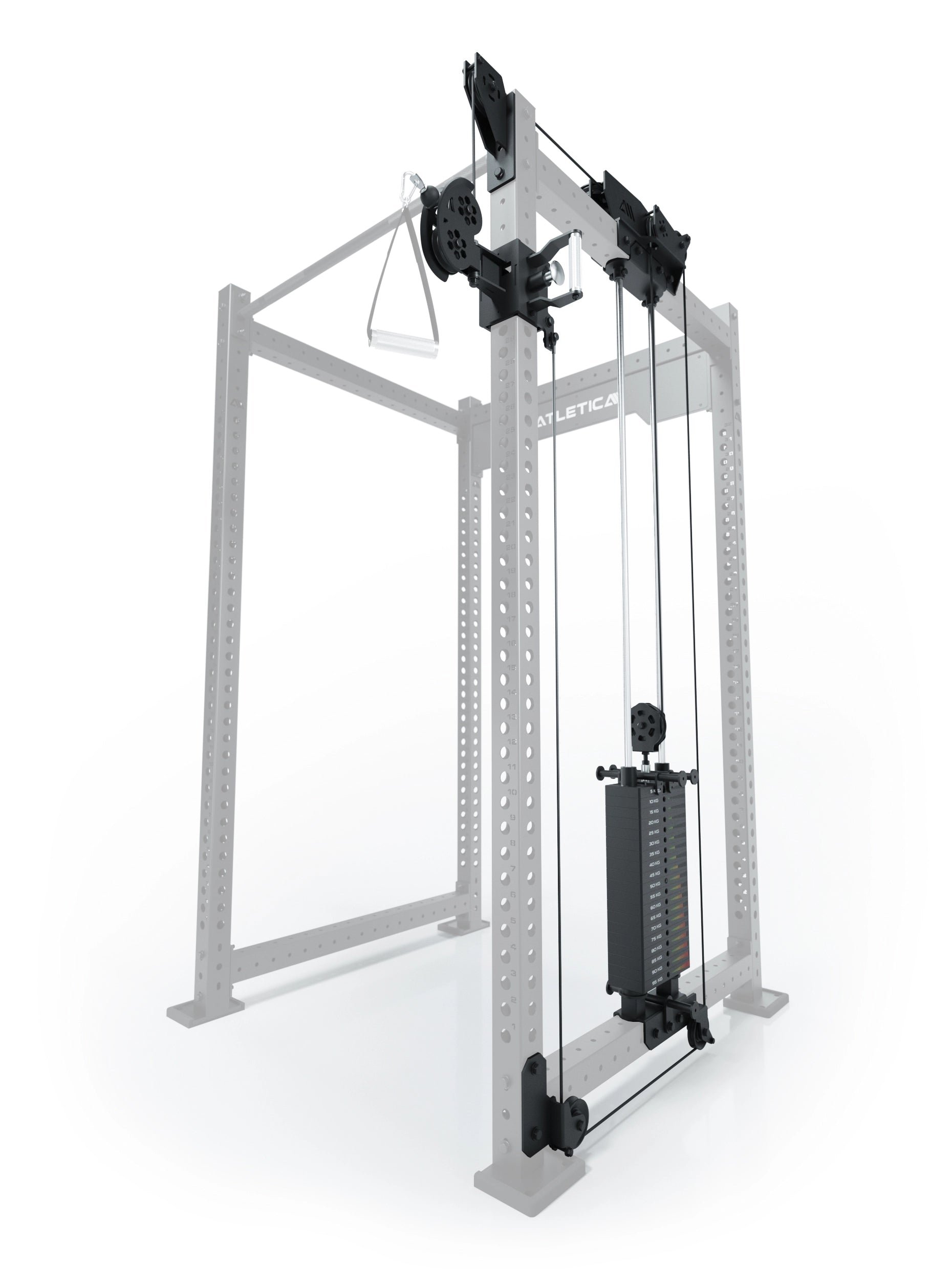 R8 Bradley | 95kg Kabelzug Anbau | Rechts | 108cm Crossbar | Position 2_1