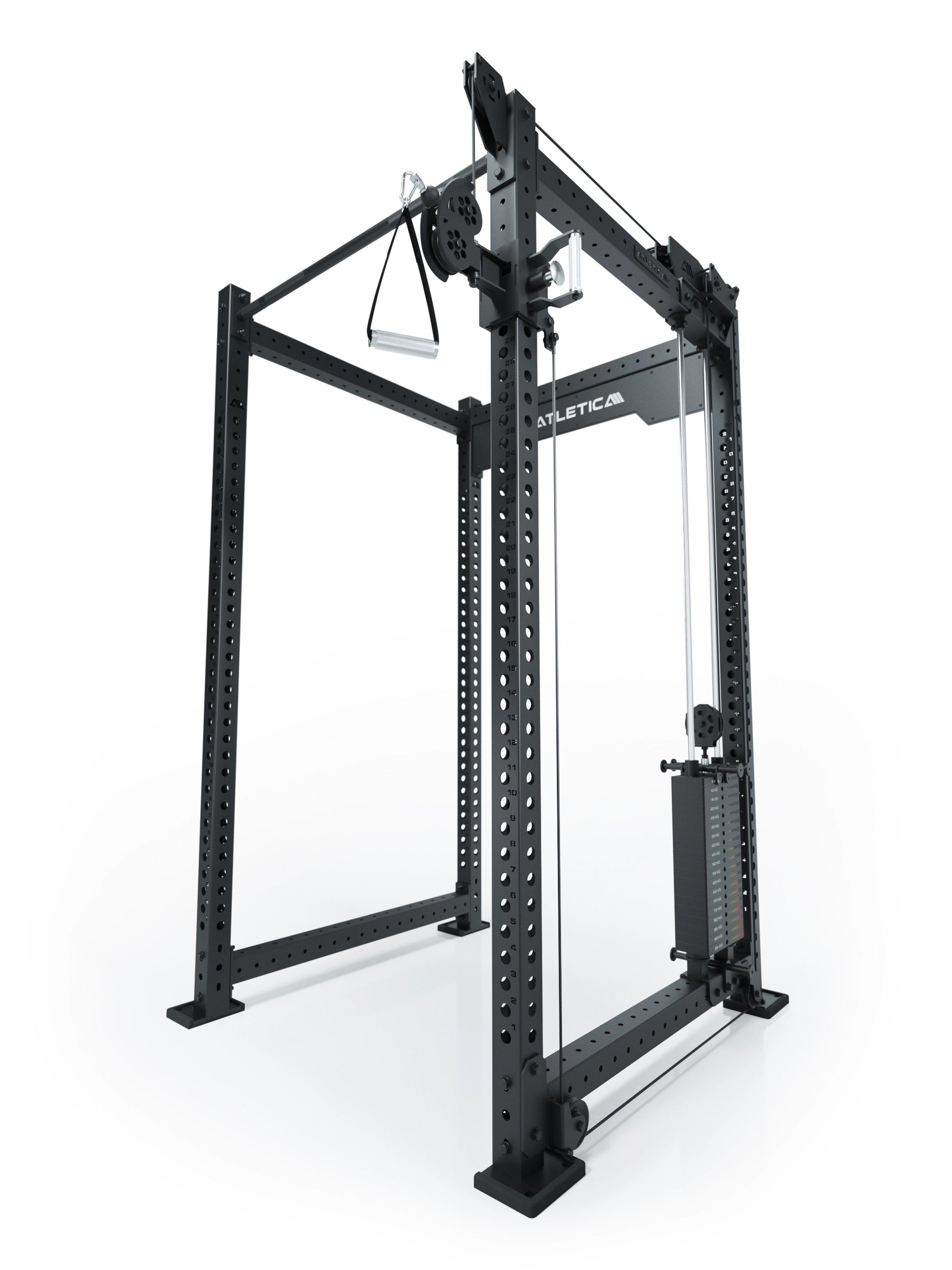 R8 Bradley | 95kg Kabelzug Anbau | Rechts | 108cm Crossbar | Position 3_2