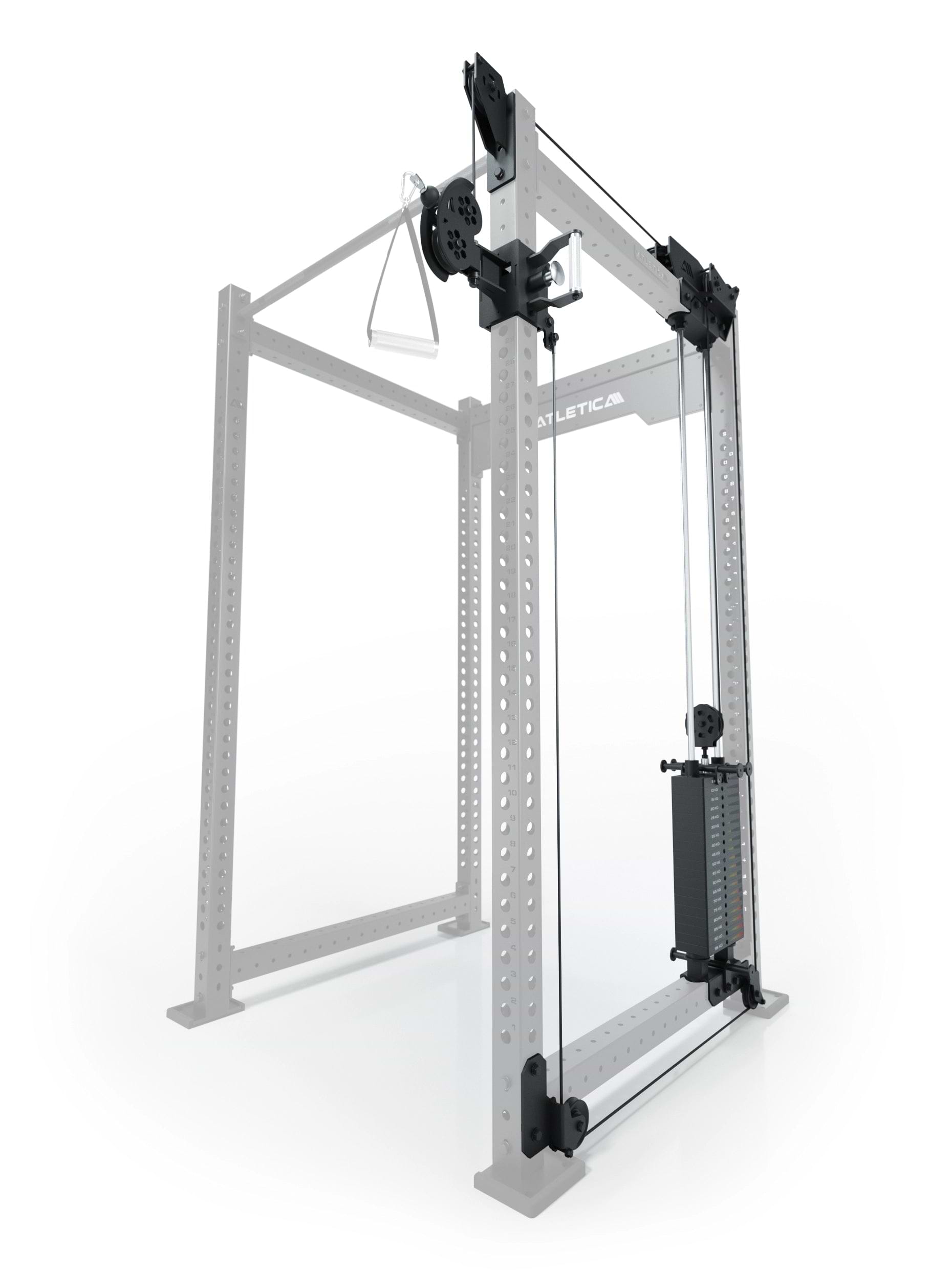 R8 Bradley | 95kg Kabelzug Anbau | Rechts | 108cm Crossbar | Position 3_1