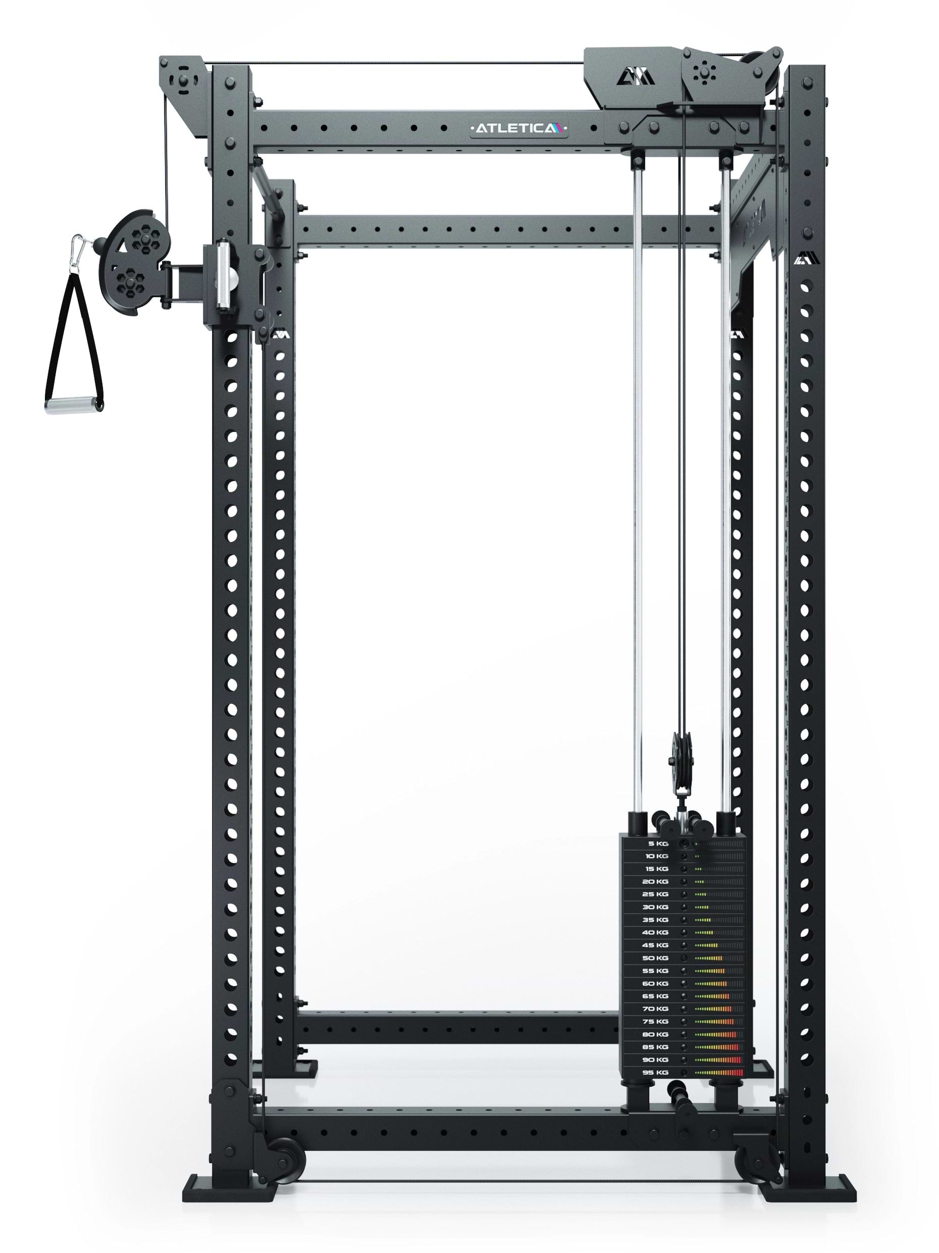 R8 Bradley | 95kg Kabelzug Anbau | Rechts | 108cm Crossbar | Position 3_4
