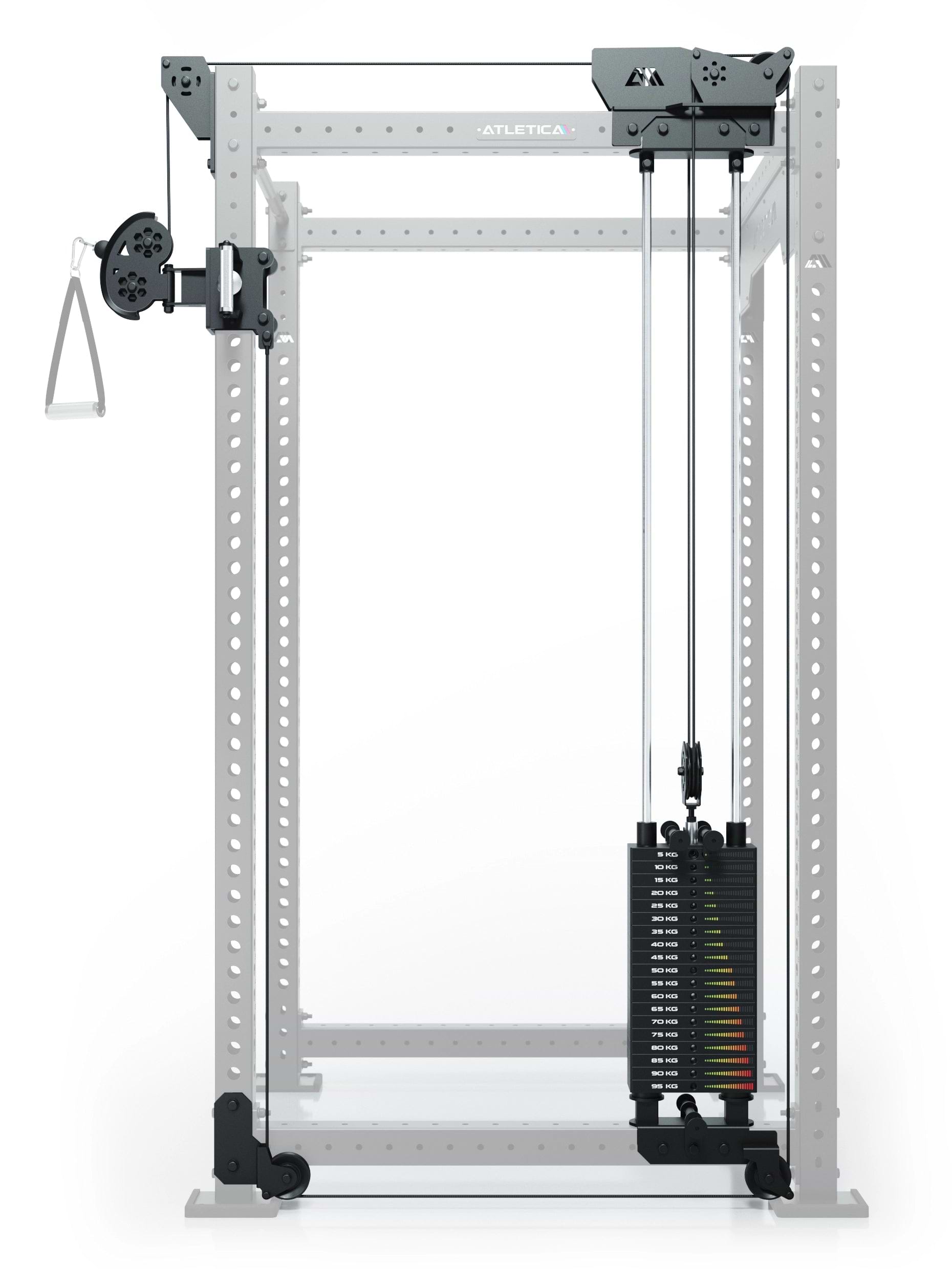R8 Bradley | 95kg Kabelzug Anbau | Rechts | 108cm Crossbar | Position 3_3
