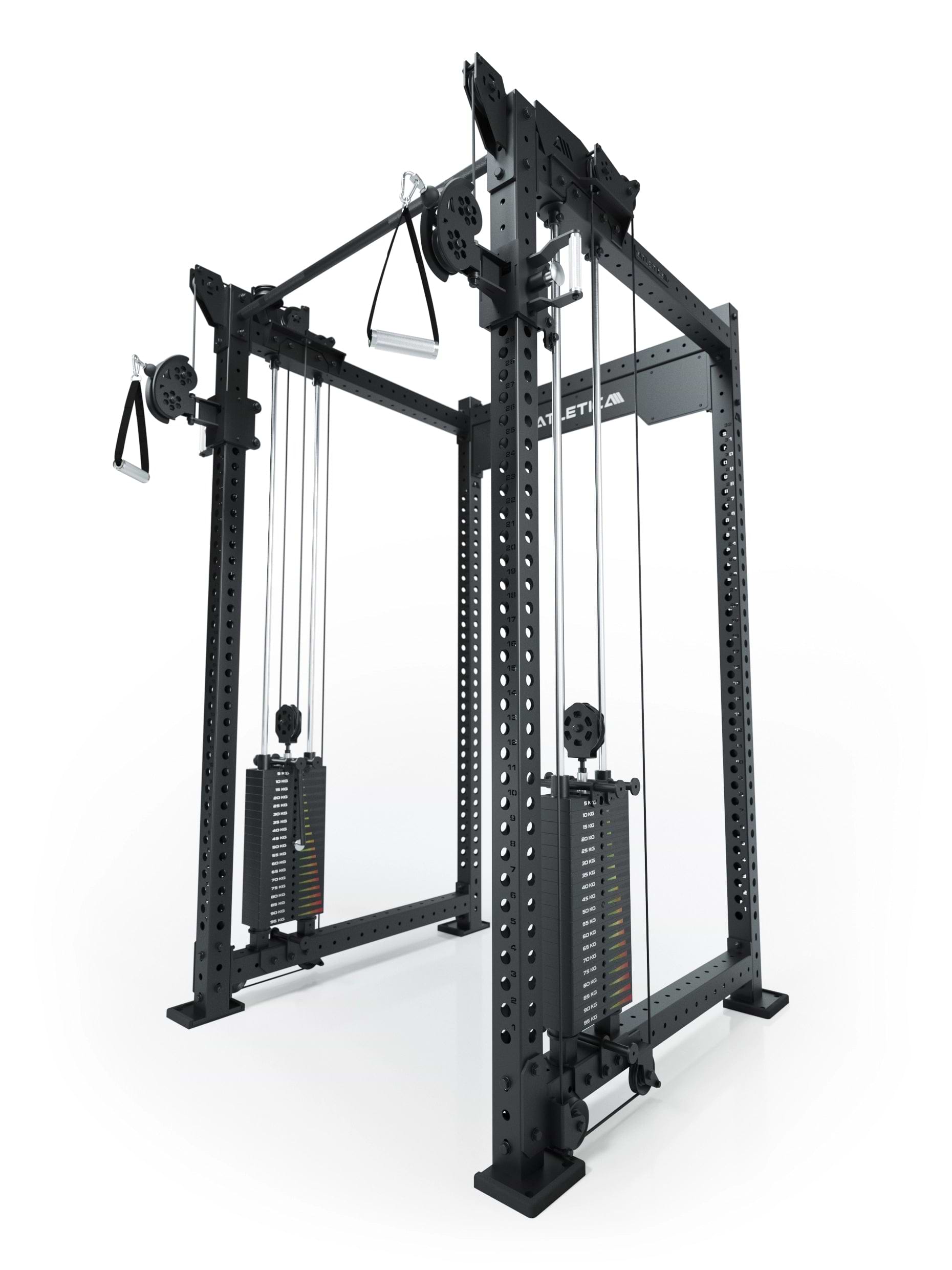 R8 Bradley | 2x95kg Kabelzug Anbau | Dual | 108cm Crossbar | Position 1_2