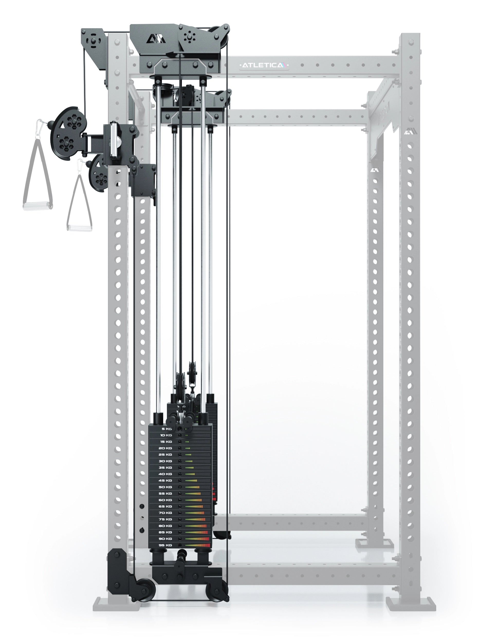R8 Bradley | 2x95kg Kabelzug Anbau | Dual | 108cm Crossbar | Position 1_3