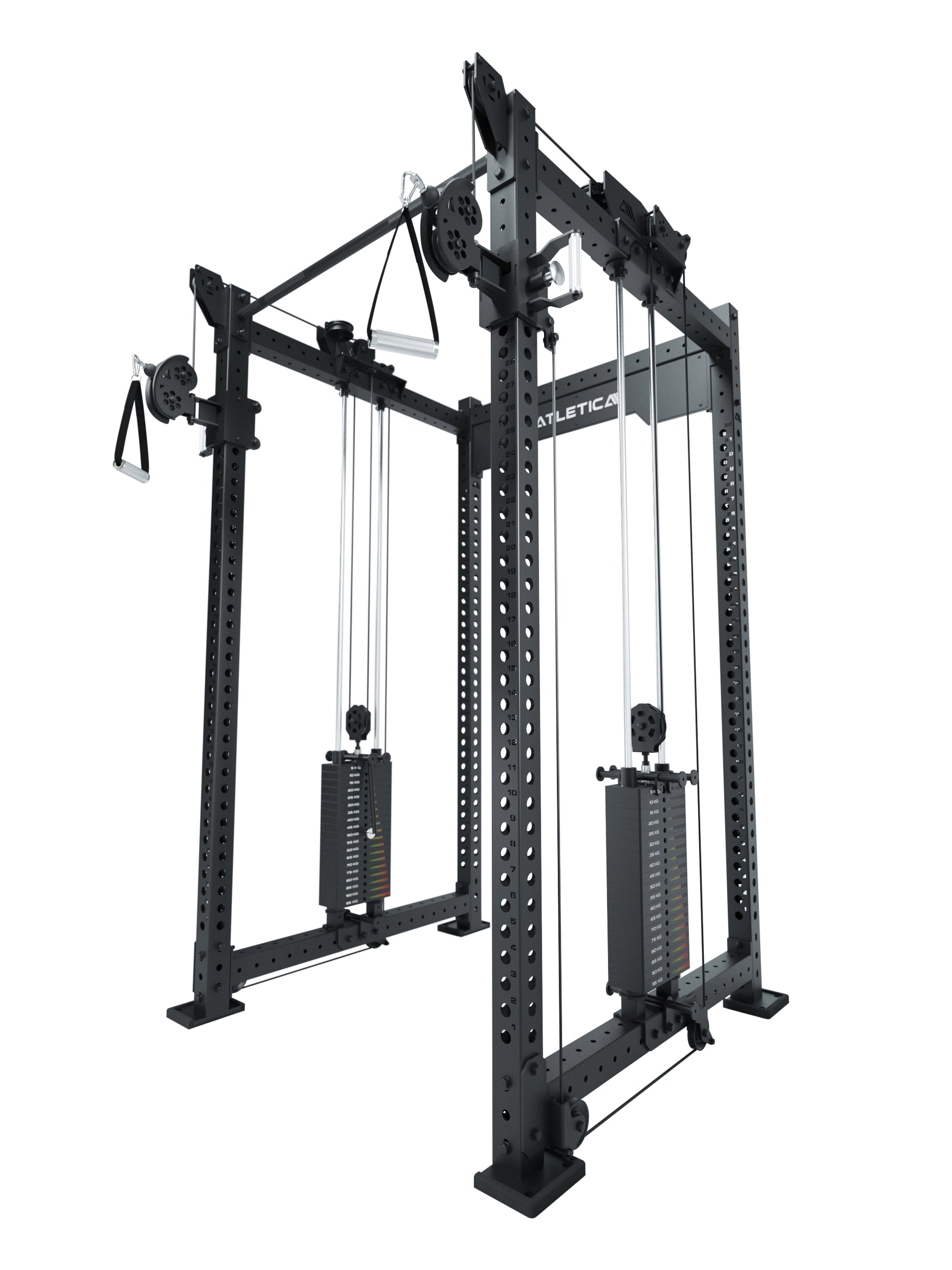 R8 Bradley | 2x95kg Kabelzug Anbau | Dual | 108cm Crossbar | Position 2_2