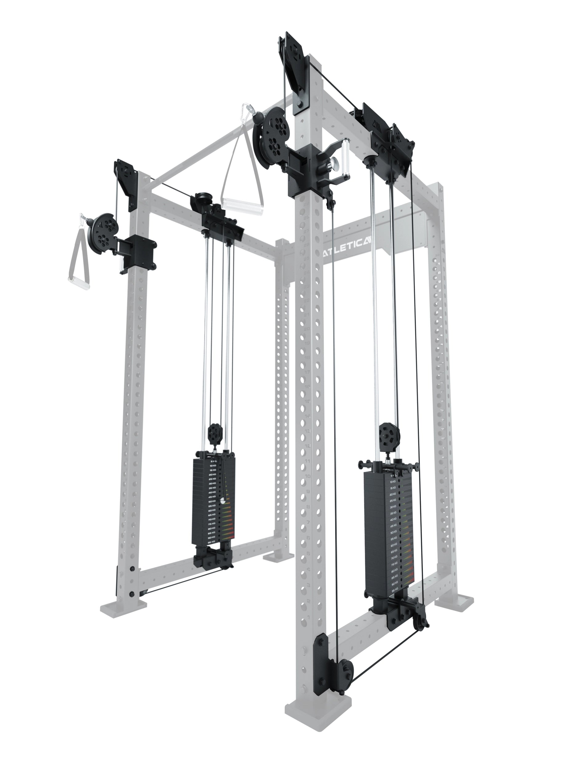 R8 Bradley | 2x95kg Kabelzug Anbau | Dual | 108cm Crossbar | Position 2_1