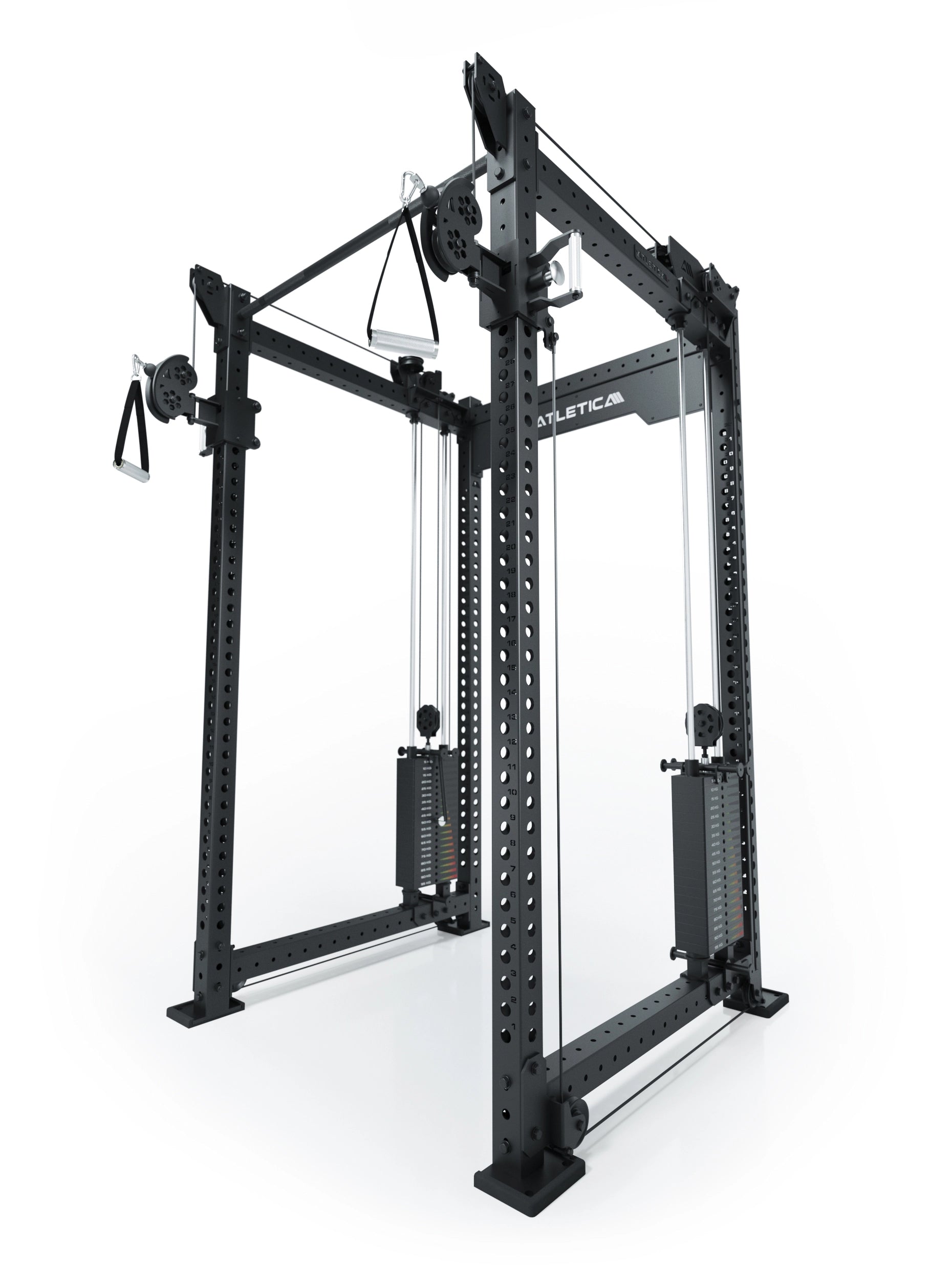 R8 Bradley | 2x95kg Kabelzug Anbau | Dual | 108cm Crossbar | Position 3_2