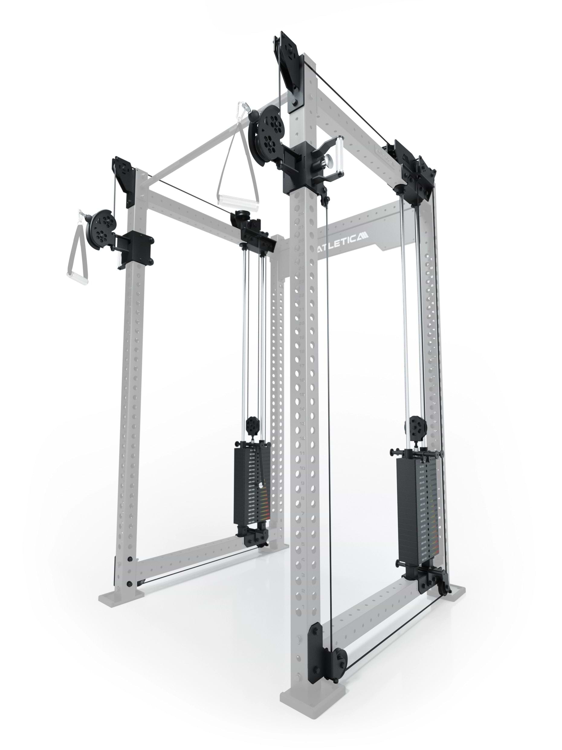 R8 Bradley | 2x95kg Kabelzug Anbau | Dual | 108cm Crossbar | Position 3_1