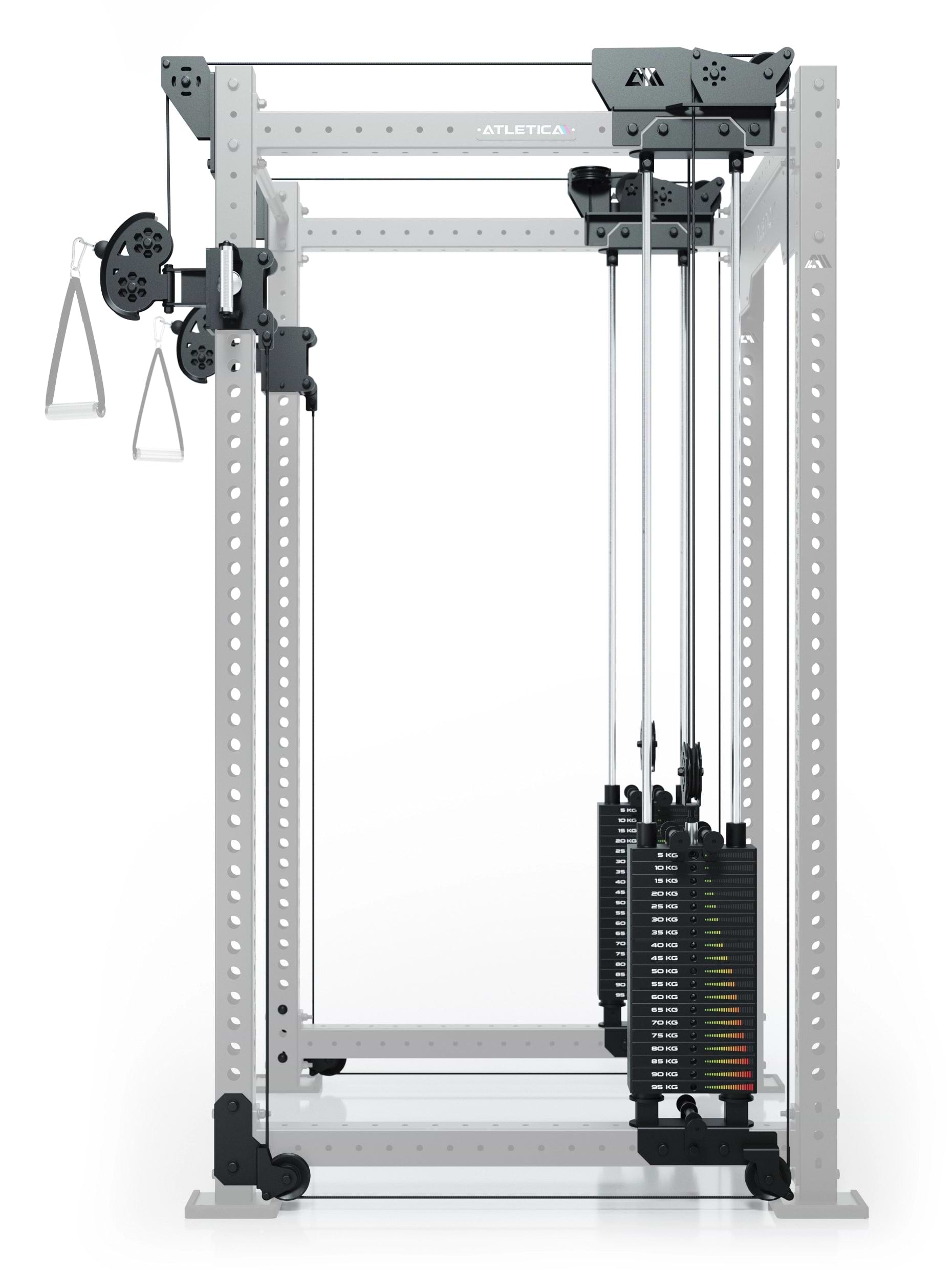 R8 Bradley | 2x95kg Kabelzug Anbau | Dual | 108cm Crossbar | Position 3_3