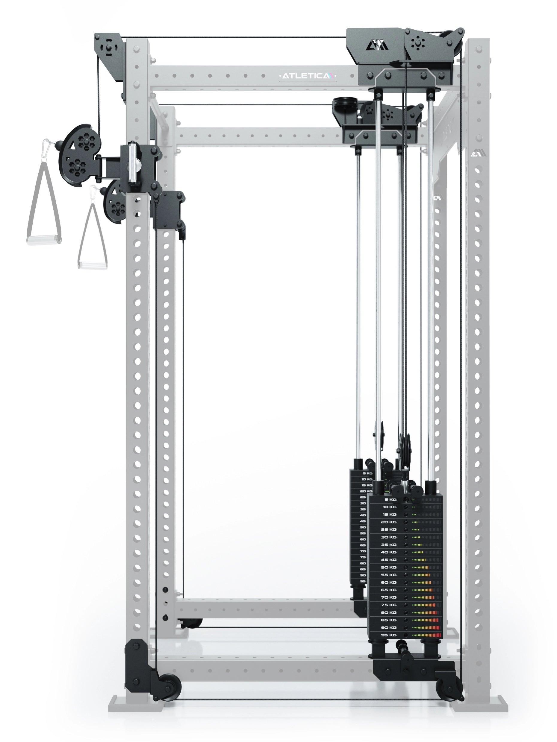 R8 Bradley | 2x95kg Kabelzug Anbau | Dual | 108cm Crossbar | Position 3_3