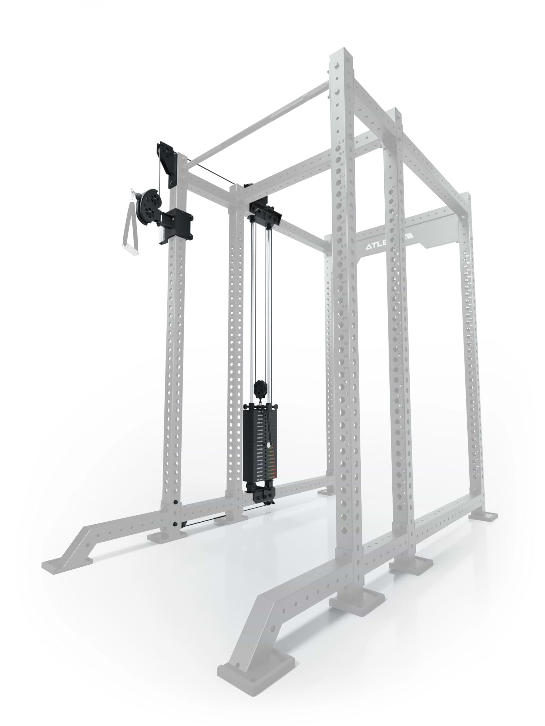 R8-Bradley-tilbygning | 2 x 95 kg vægtstakke