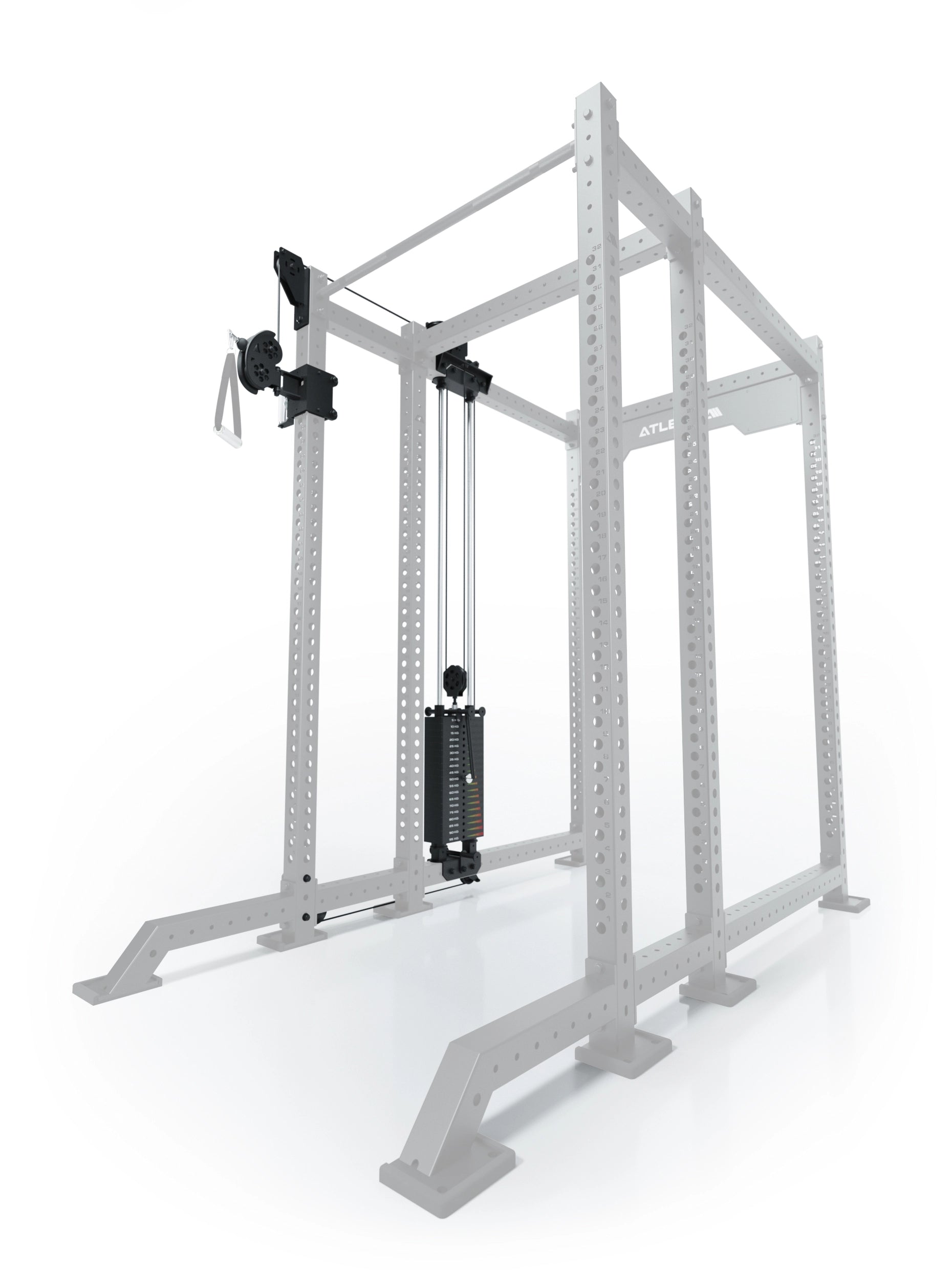 R8-Bradley-tilbygning | 2 x 95 kg vægtstakke
