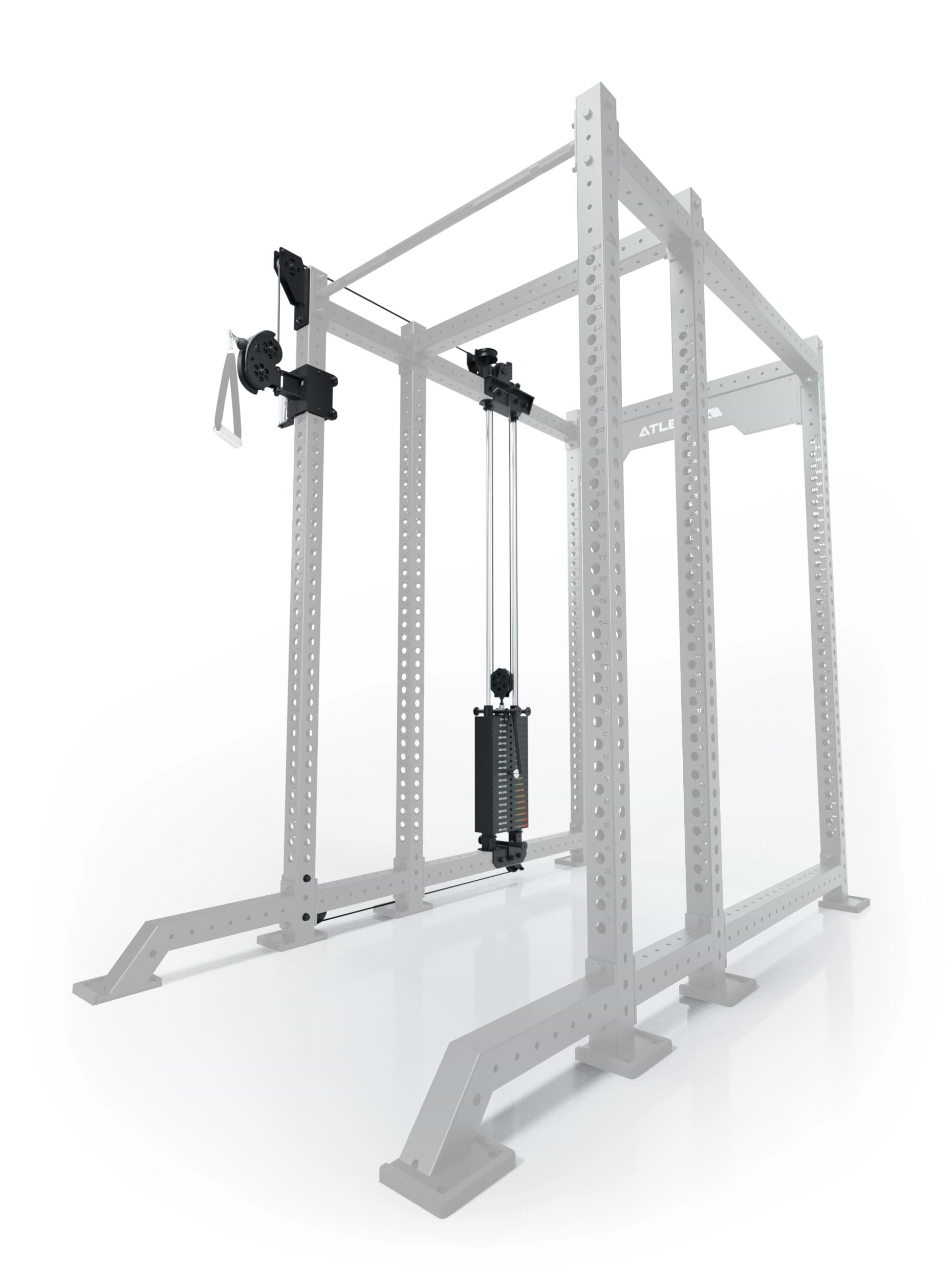 R8-Bradley-tilbygning | 2 x 95 kg vægtstakke