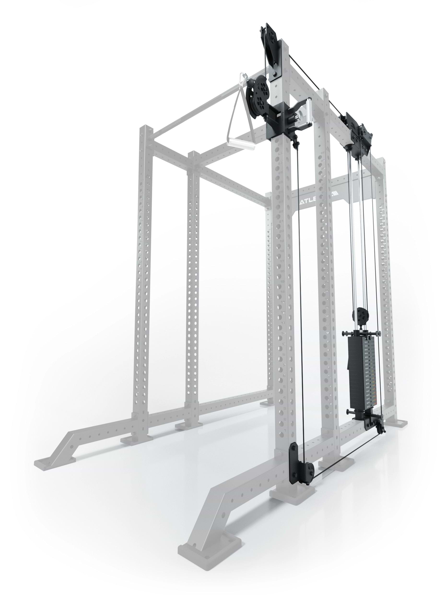 R8-Bradley-tilbygning | 2 x 95 kg vægtstakke