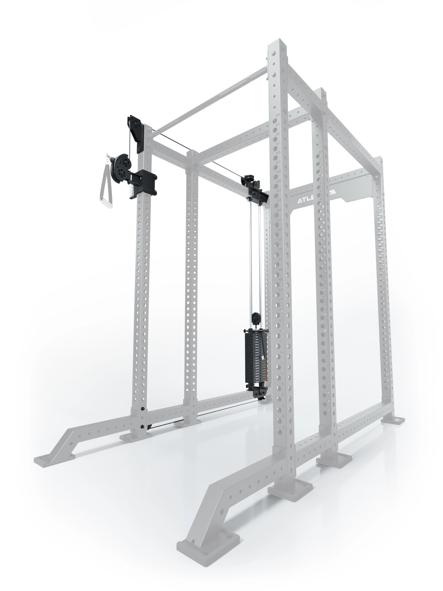 R8-Bradley-tilbygning | 2 x 95 kg vægtstakke