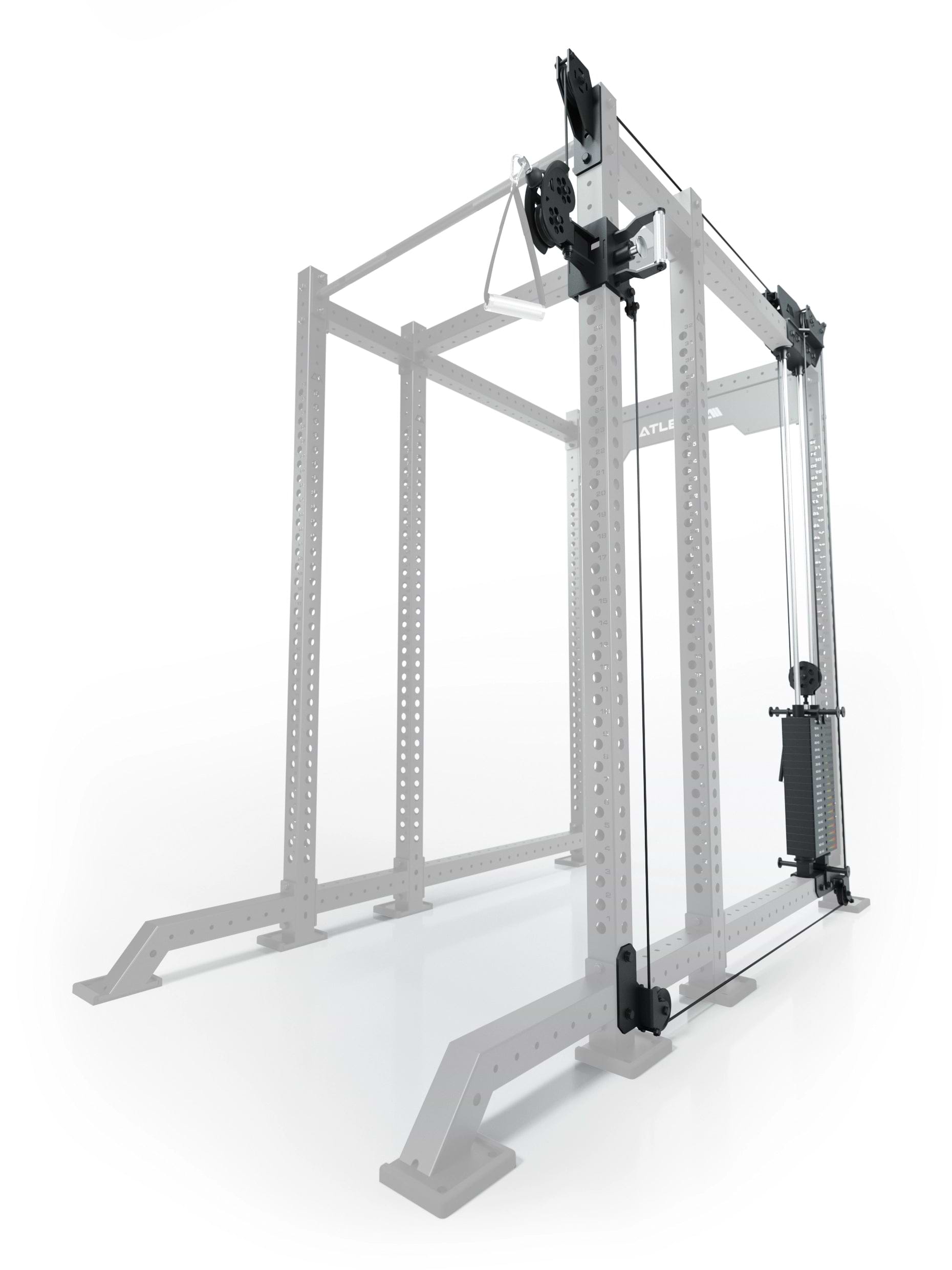 R8-Bradley-tilbygning | 2 x 95 kg vægtstakke