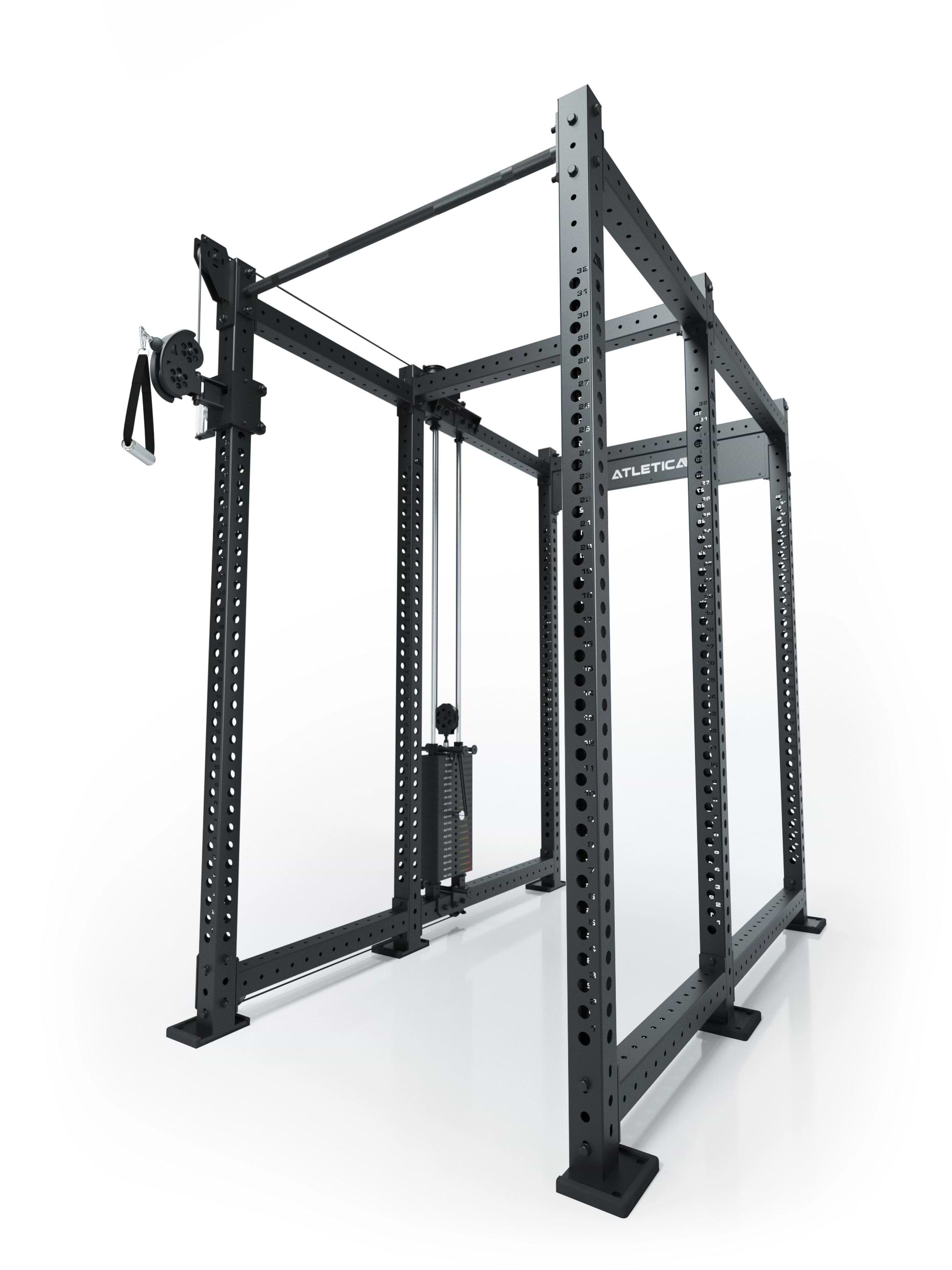 R8 Bradley | 95kg Kabelzug Anbau | Links | 78cm Crossbar | Position 4