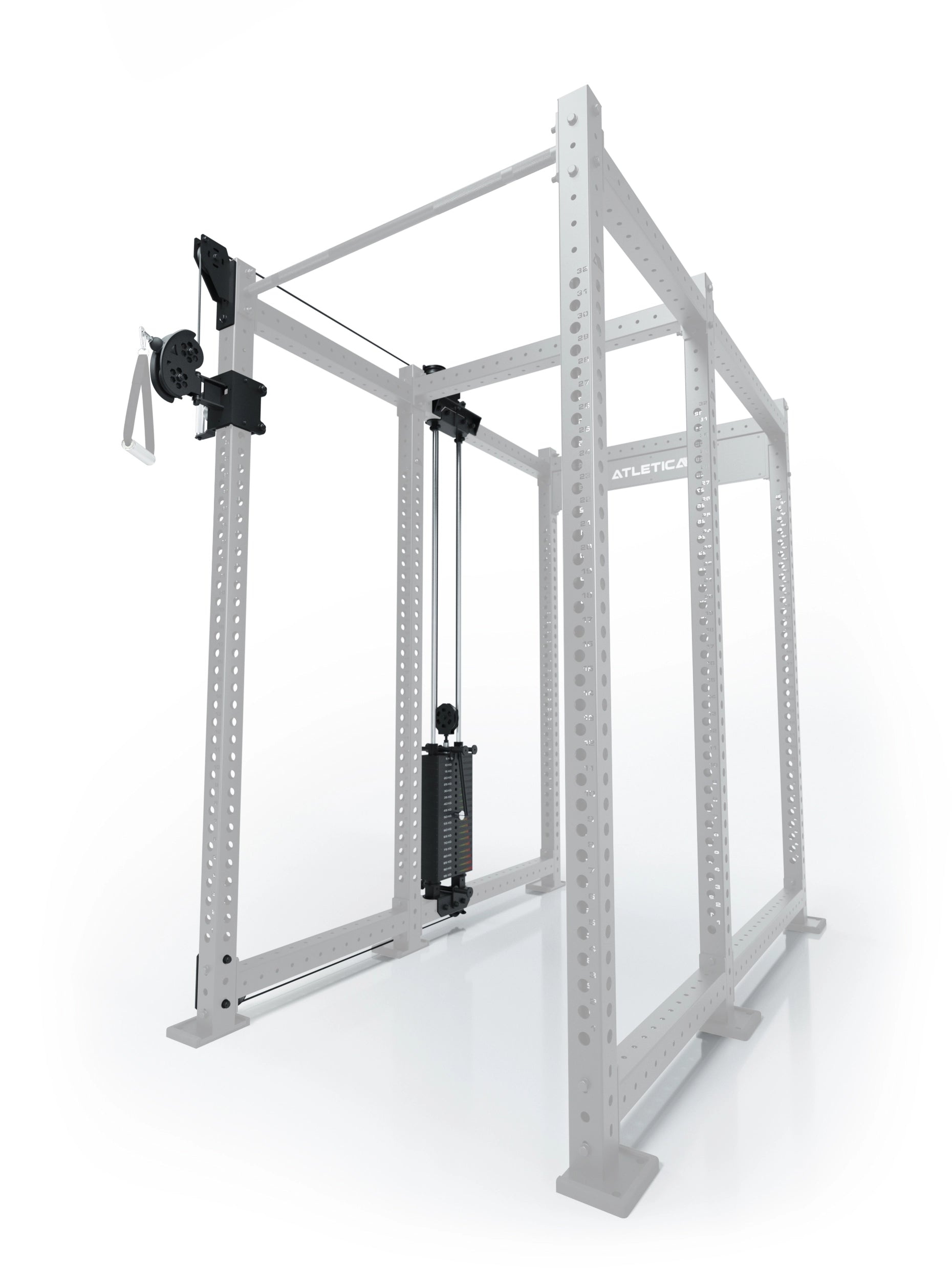 R8-Bradley-tilbygning | 2 x 95 kg vægtstakke