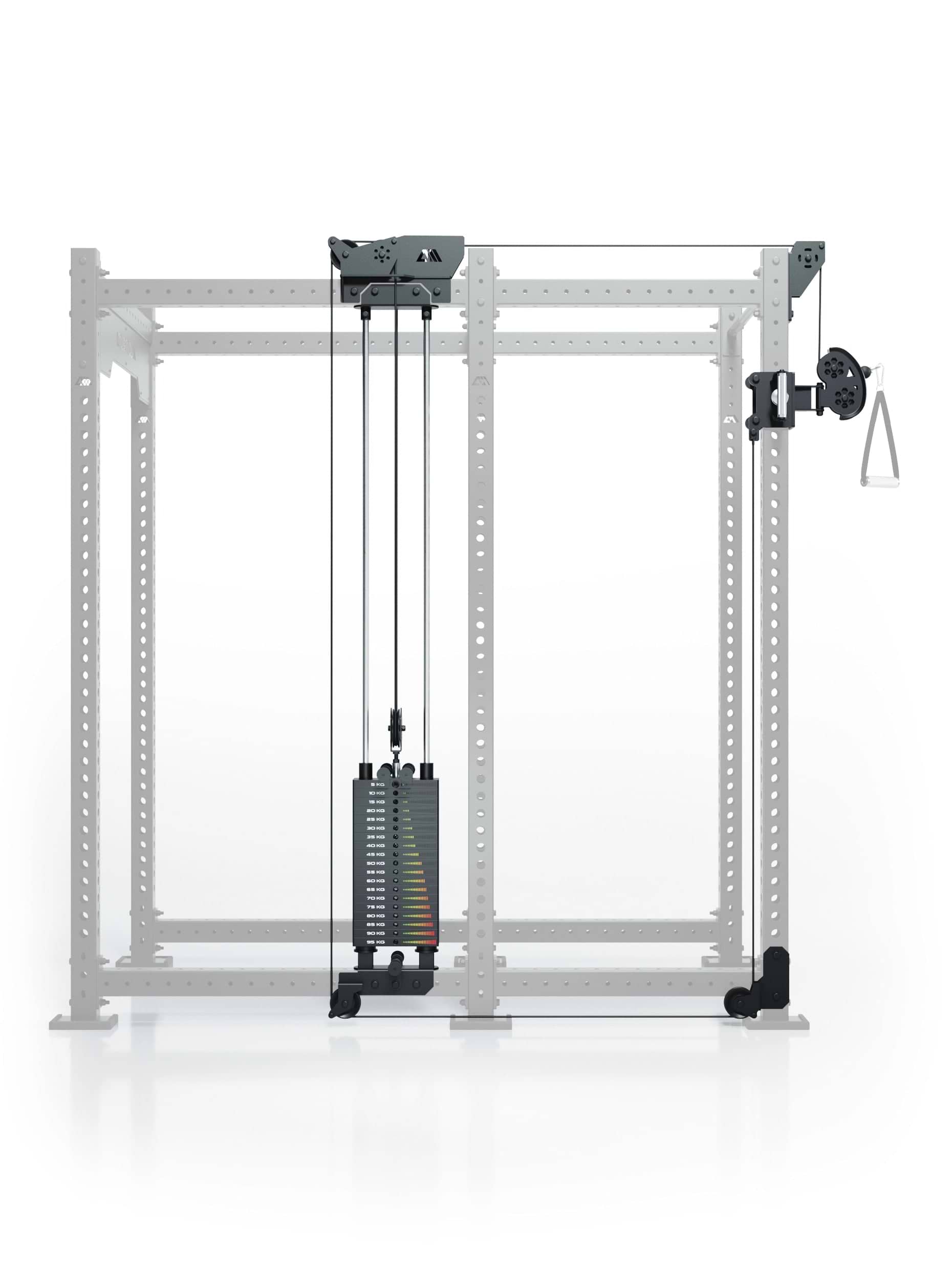 R8 Bradley | 95kg Kabelzug Anbau | Links | 78cm Crossbar | Position 4