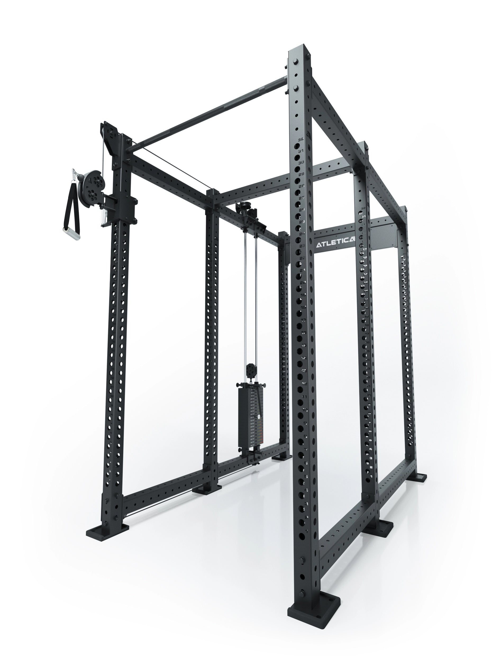 R8 Bradley | 95kg Kabelzug Anbau | Links | 78cm Crossbar | Position 5