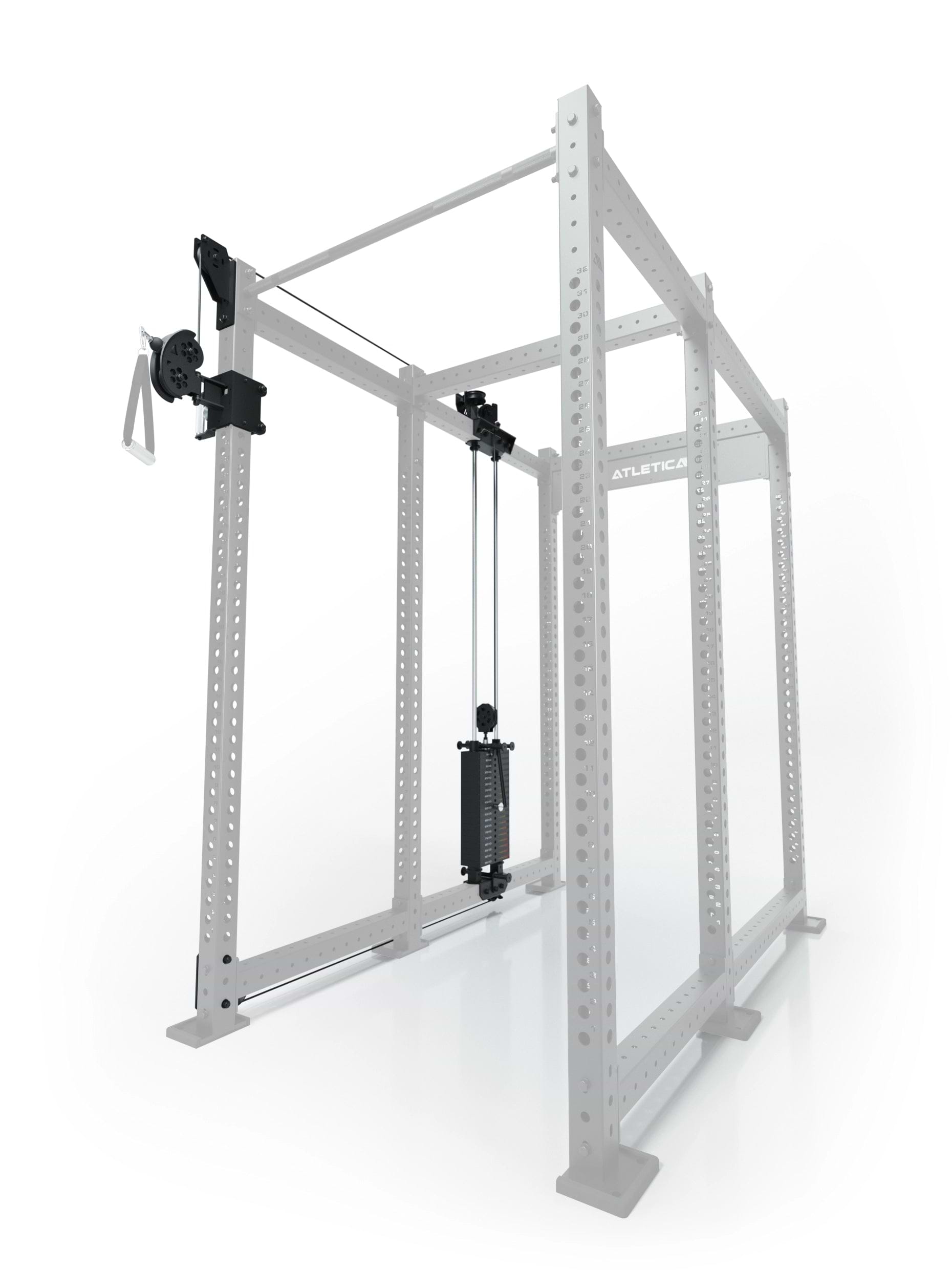R8-Bradley-tilbygning | 2 x 95 kg vægtstakke