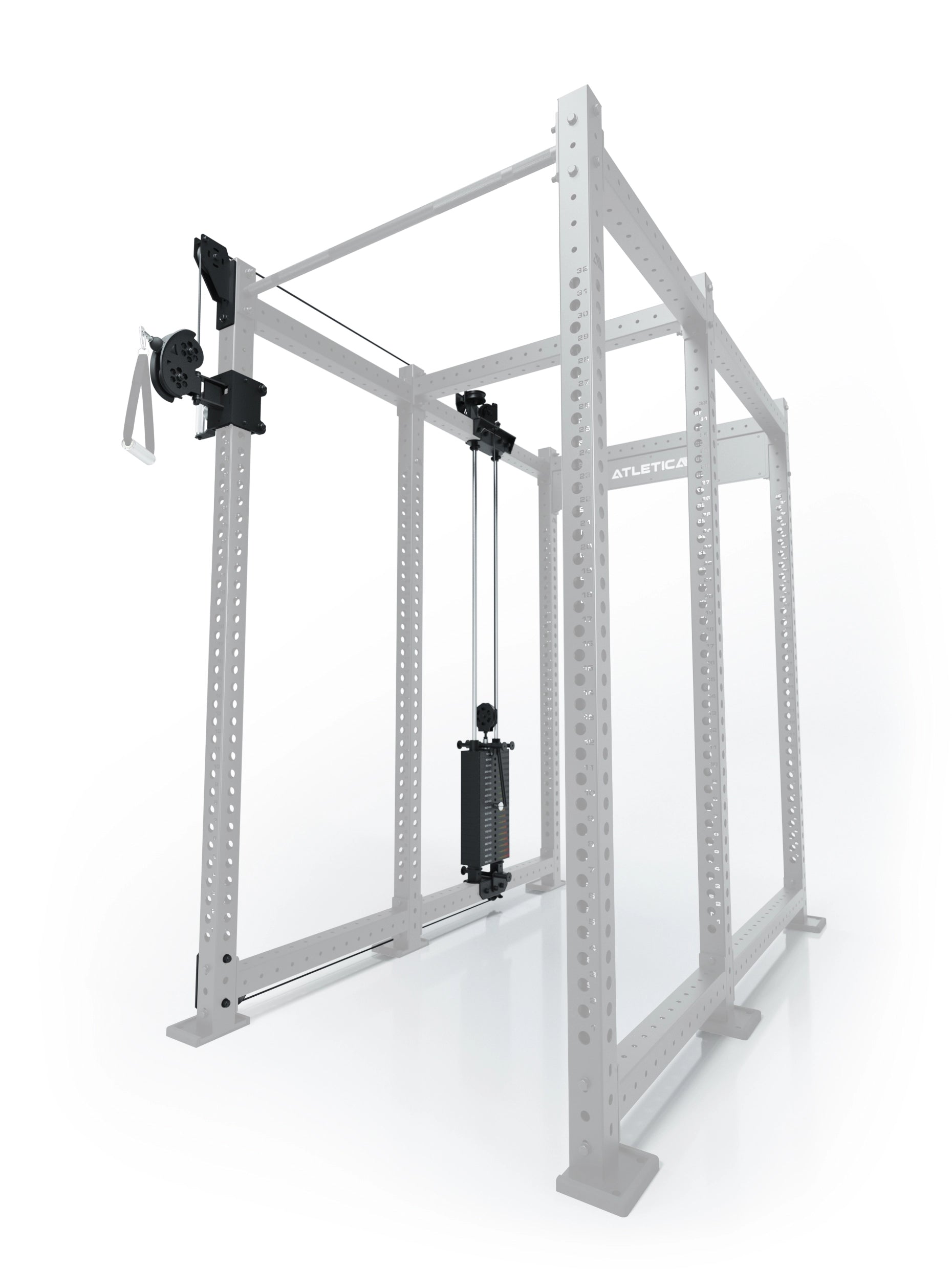 R8-Bradley-tilbygning | 2 x 95 kg vægtstakke