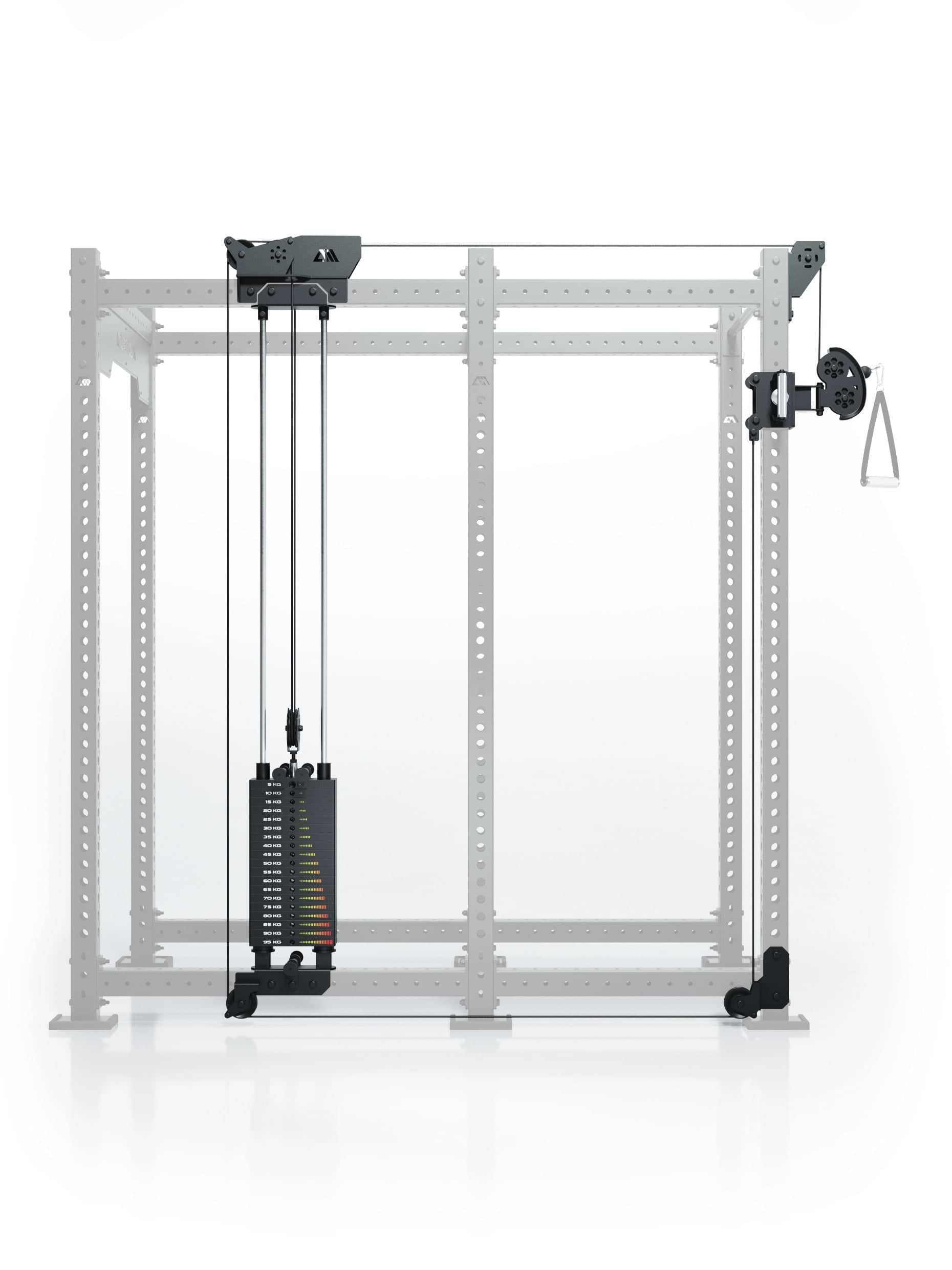 R8 Bradley | 95kg Kabelzug Anbau | Links | 78cm Crossbar | Position 5