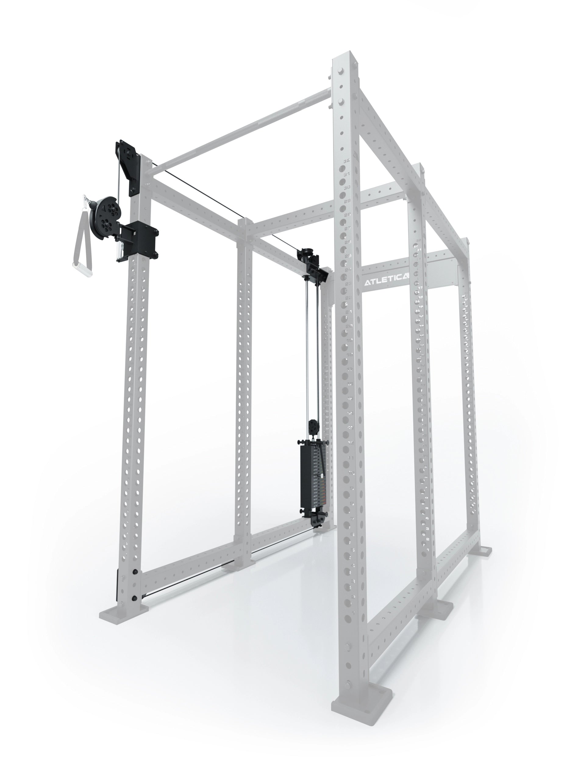 R8-Bradley-tilbygning | 2 x 95 kg vægtstakke