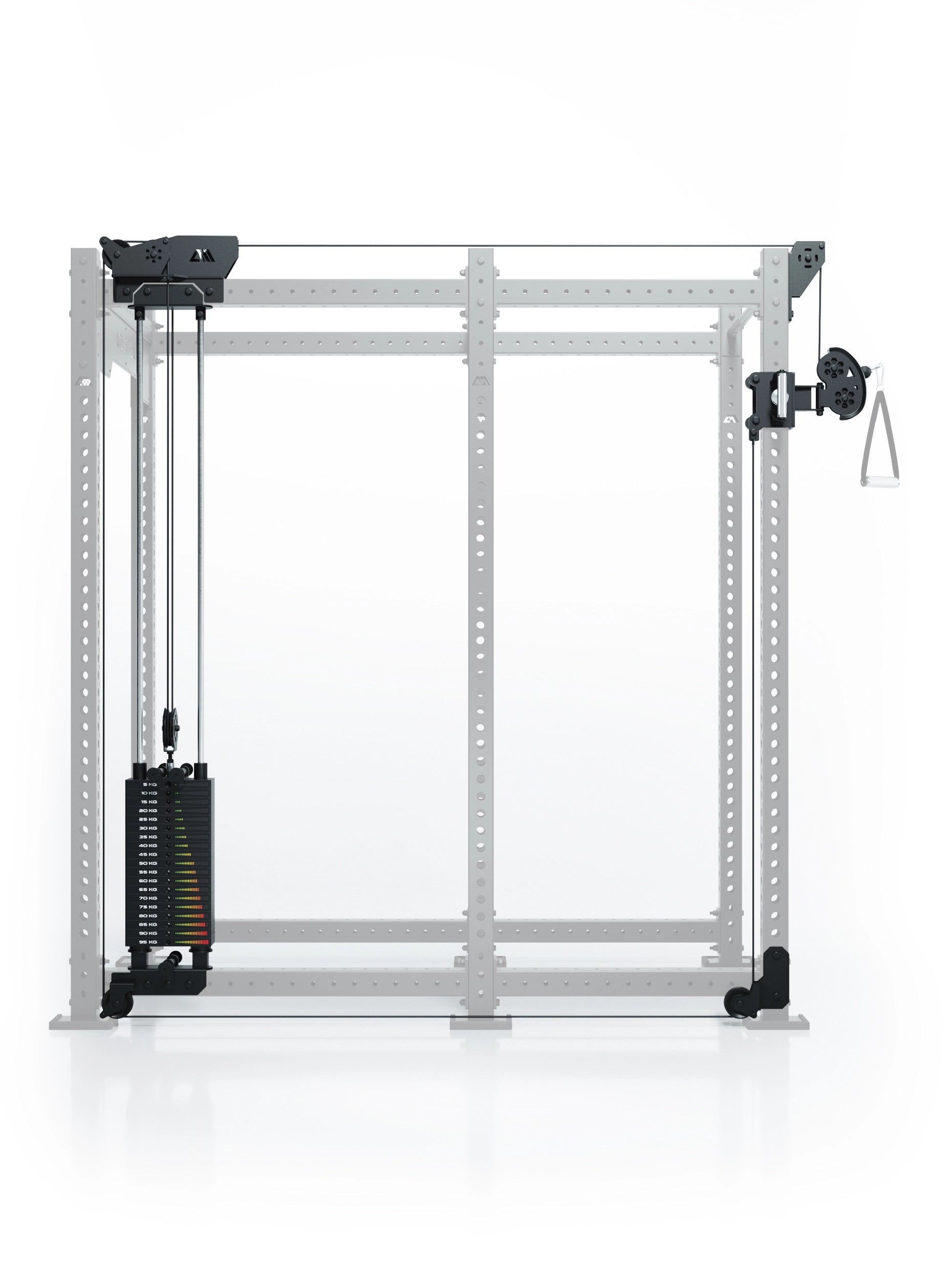 R8 Bradley | 95kg kabelstationsmodul | Vänster | 78cm Crossbar | Position 6